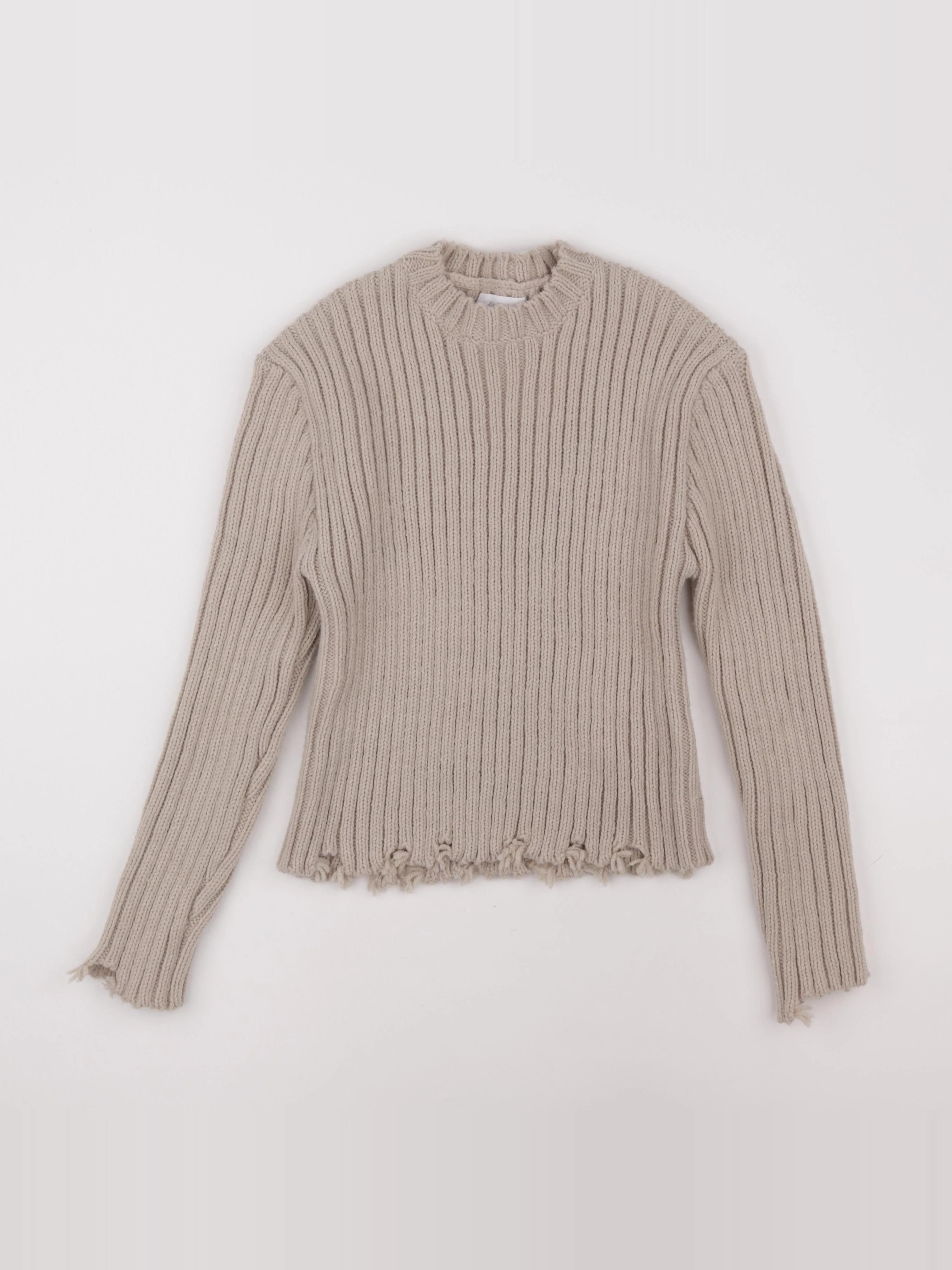Zara - pull beige - 11/12 ans