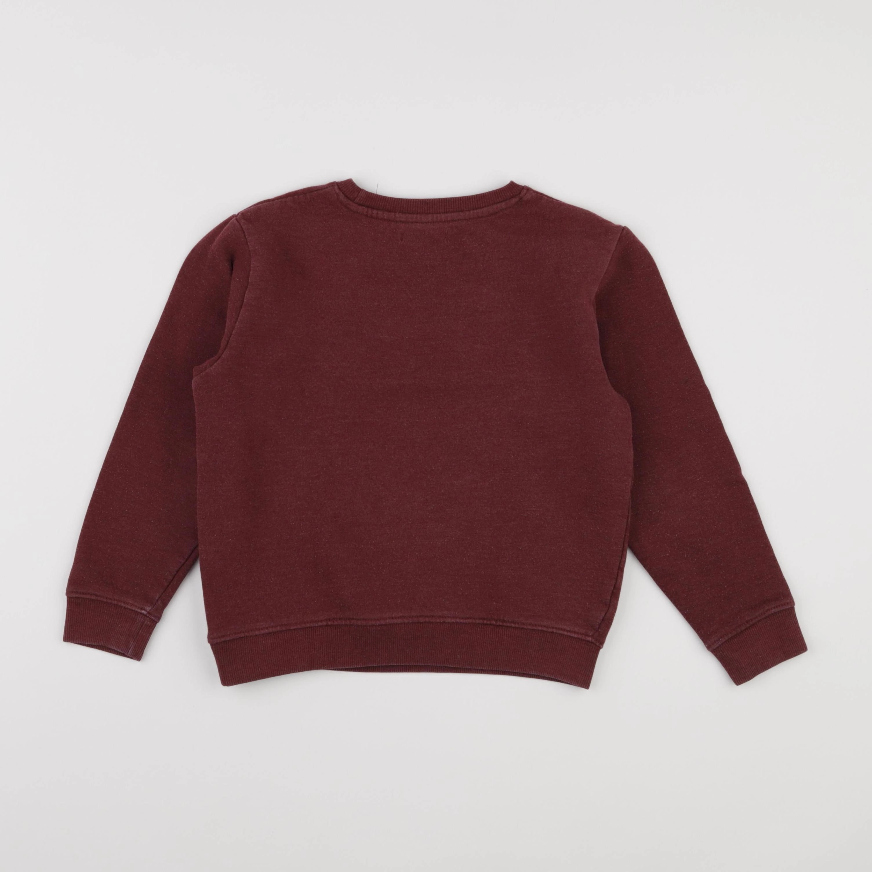 Vertbaudet - sweat rouge - 8 ans