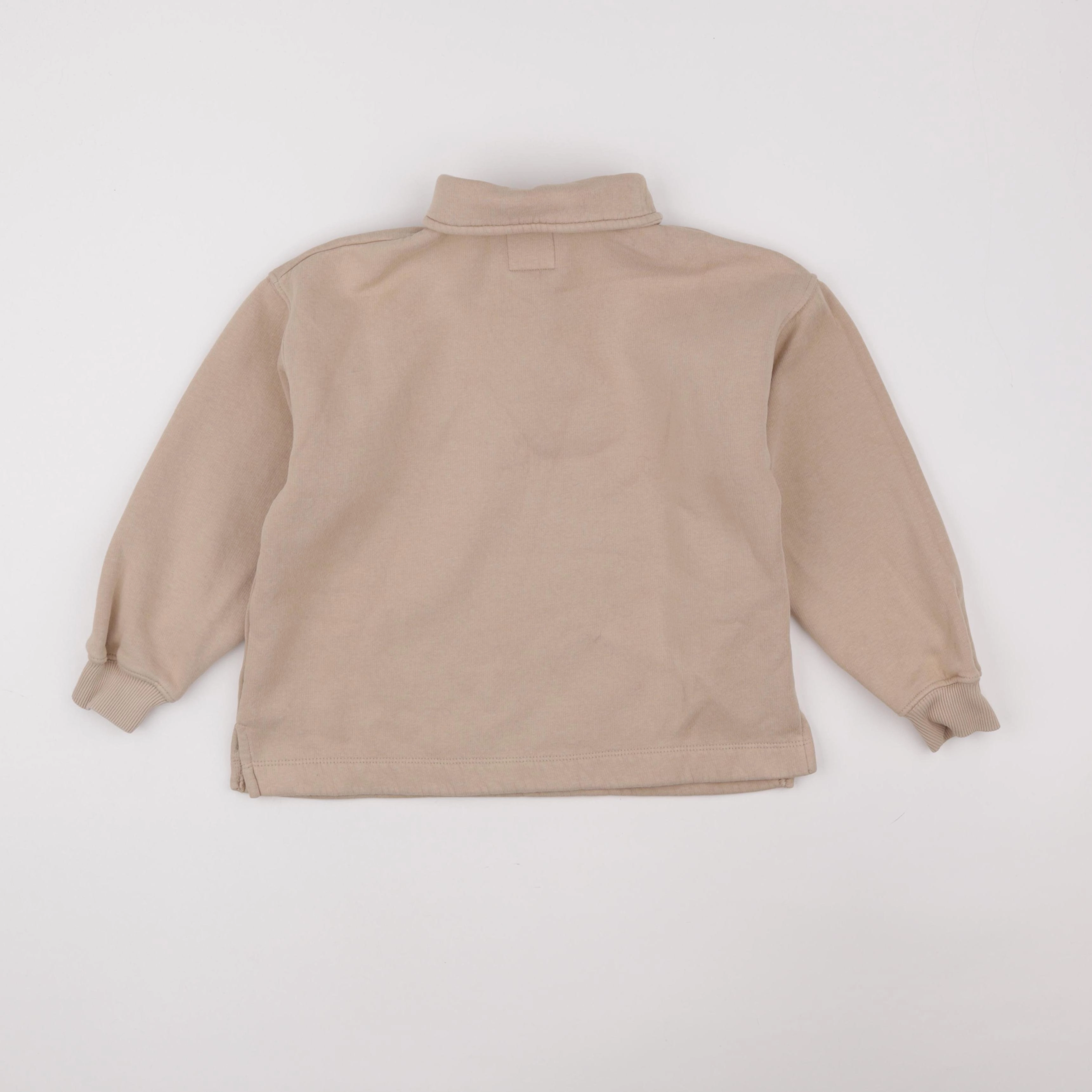 Zara - sweat beige - 8/9 ans