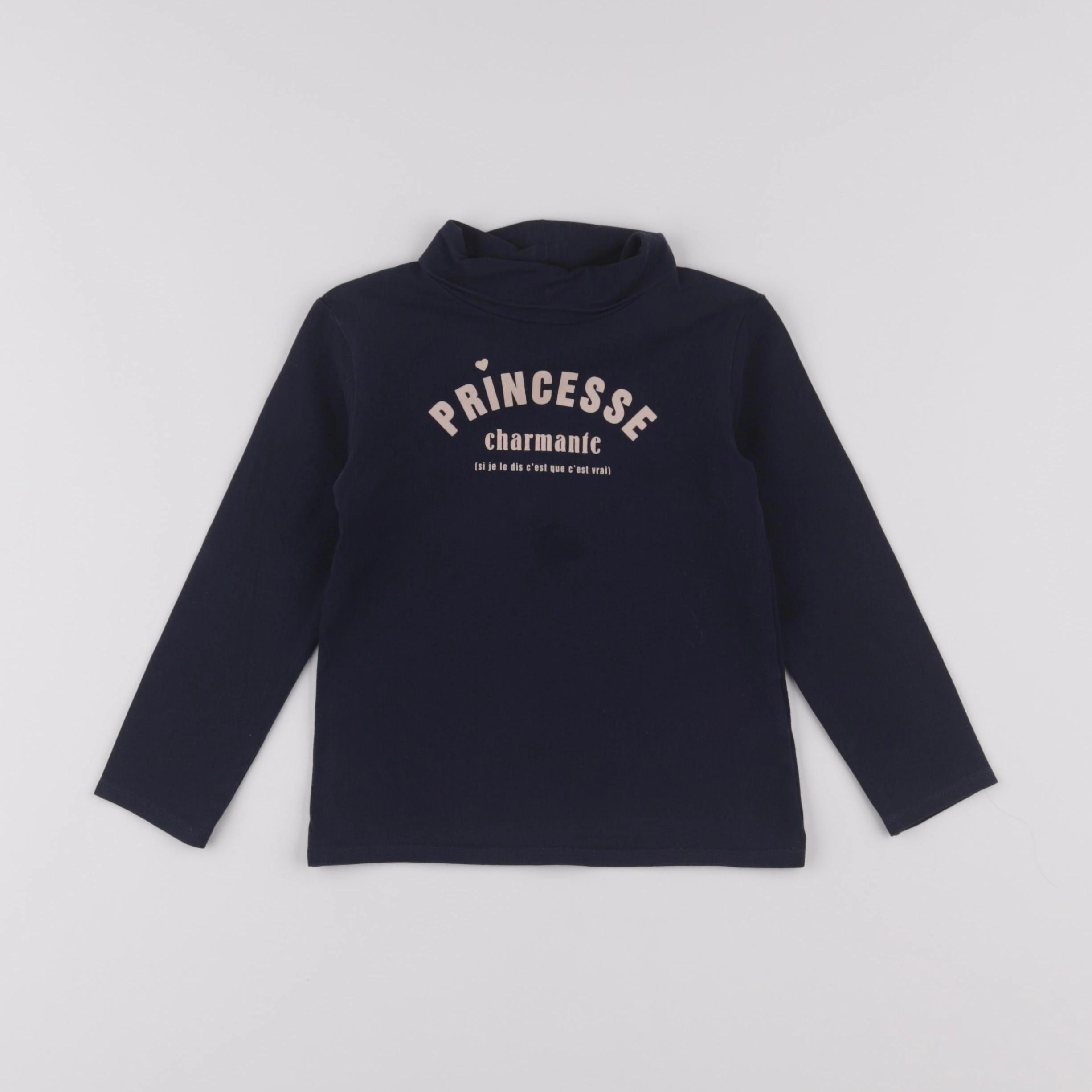 Vertbaudet - sous-pull bleu - 3 ans