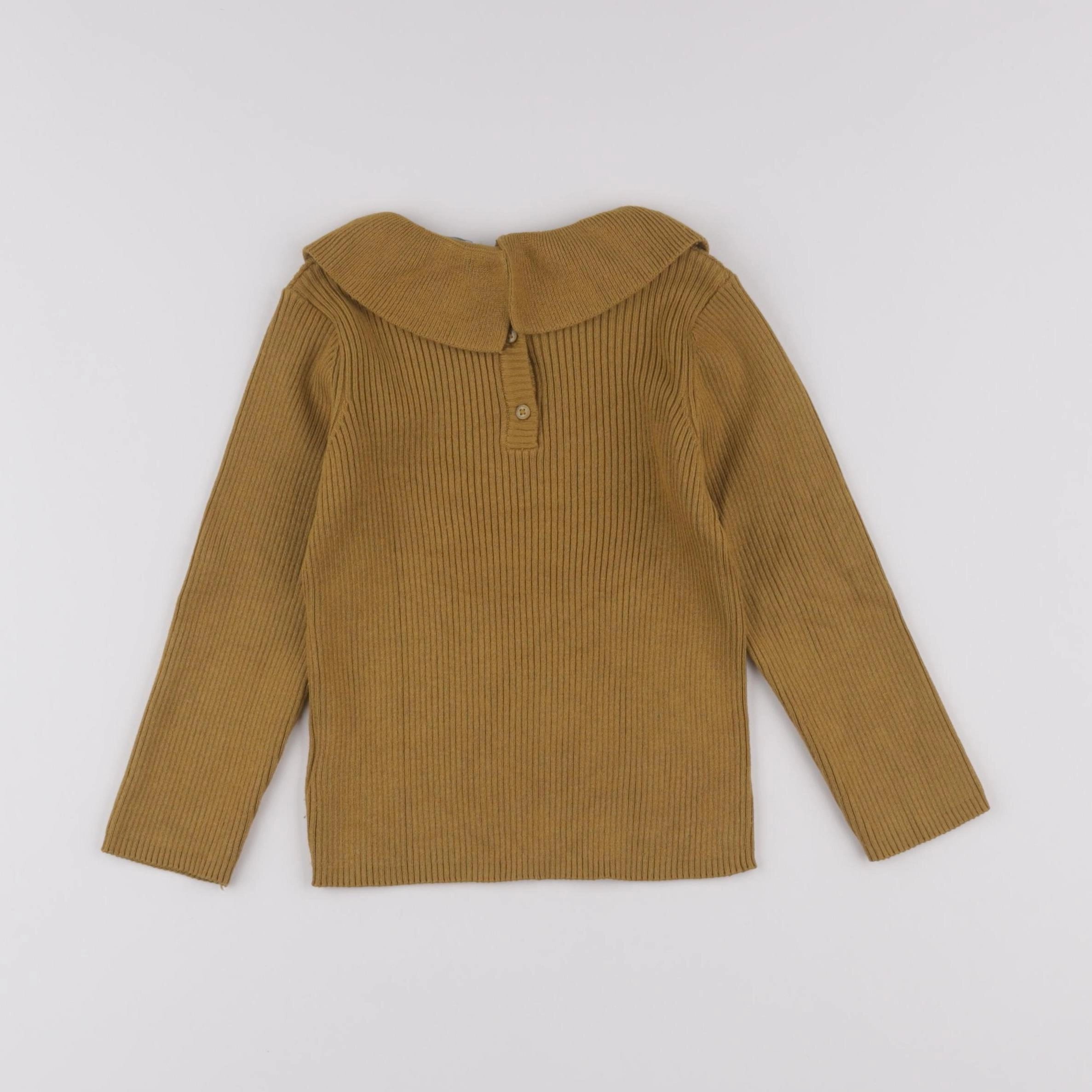 Vertbaudet - pull jaune - 36 mois