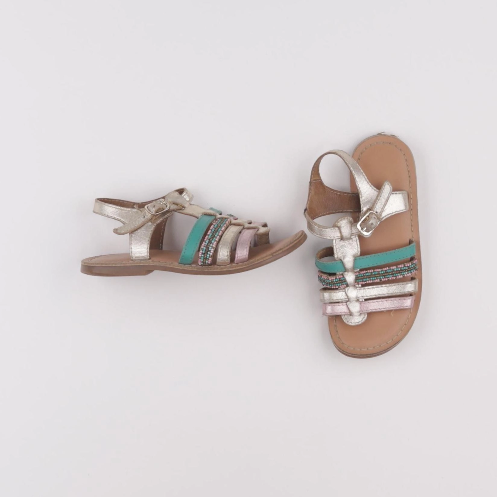 Okaidi - sandales multicolore - pointure 28