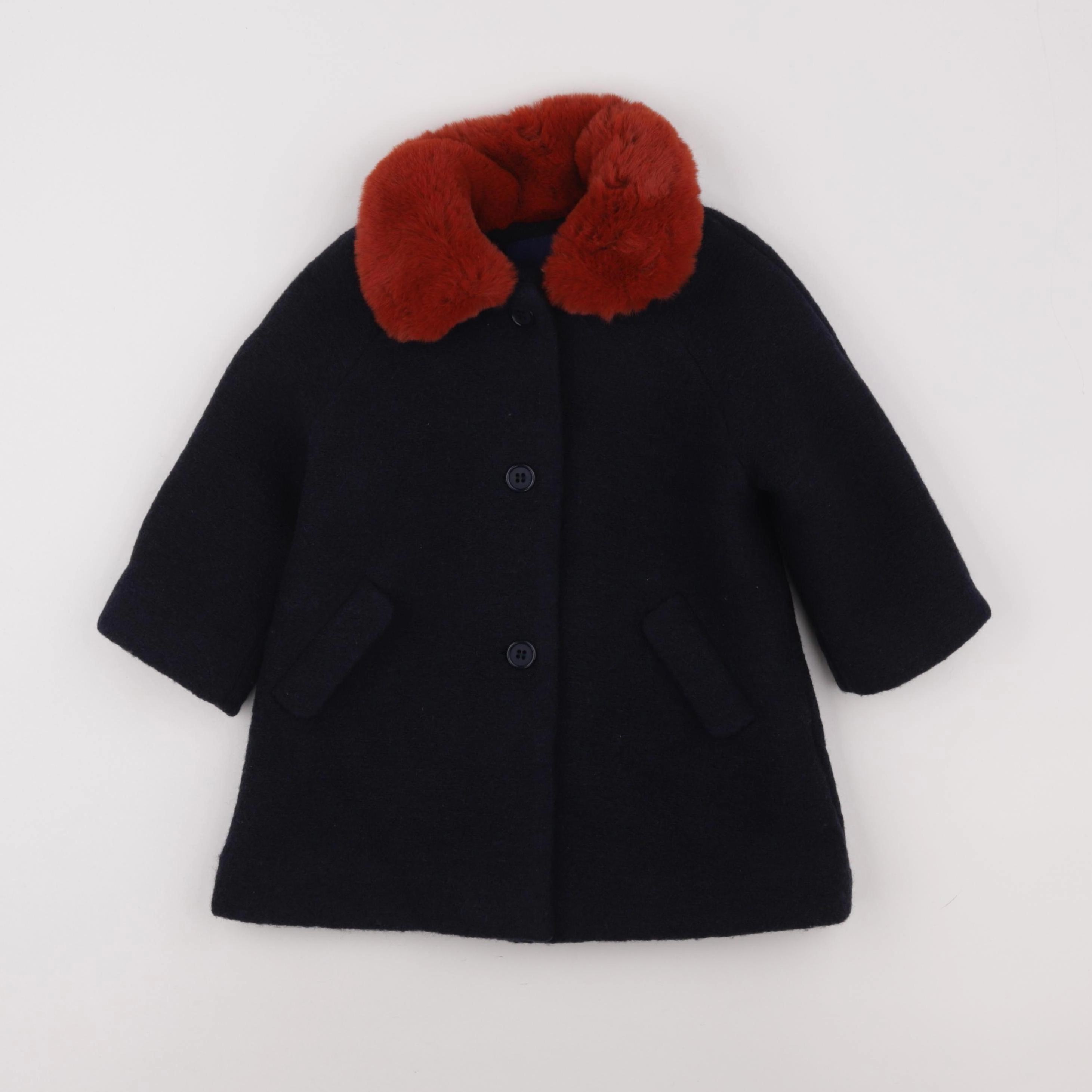 Jacadi - manteau bleu - 24 mois