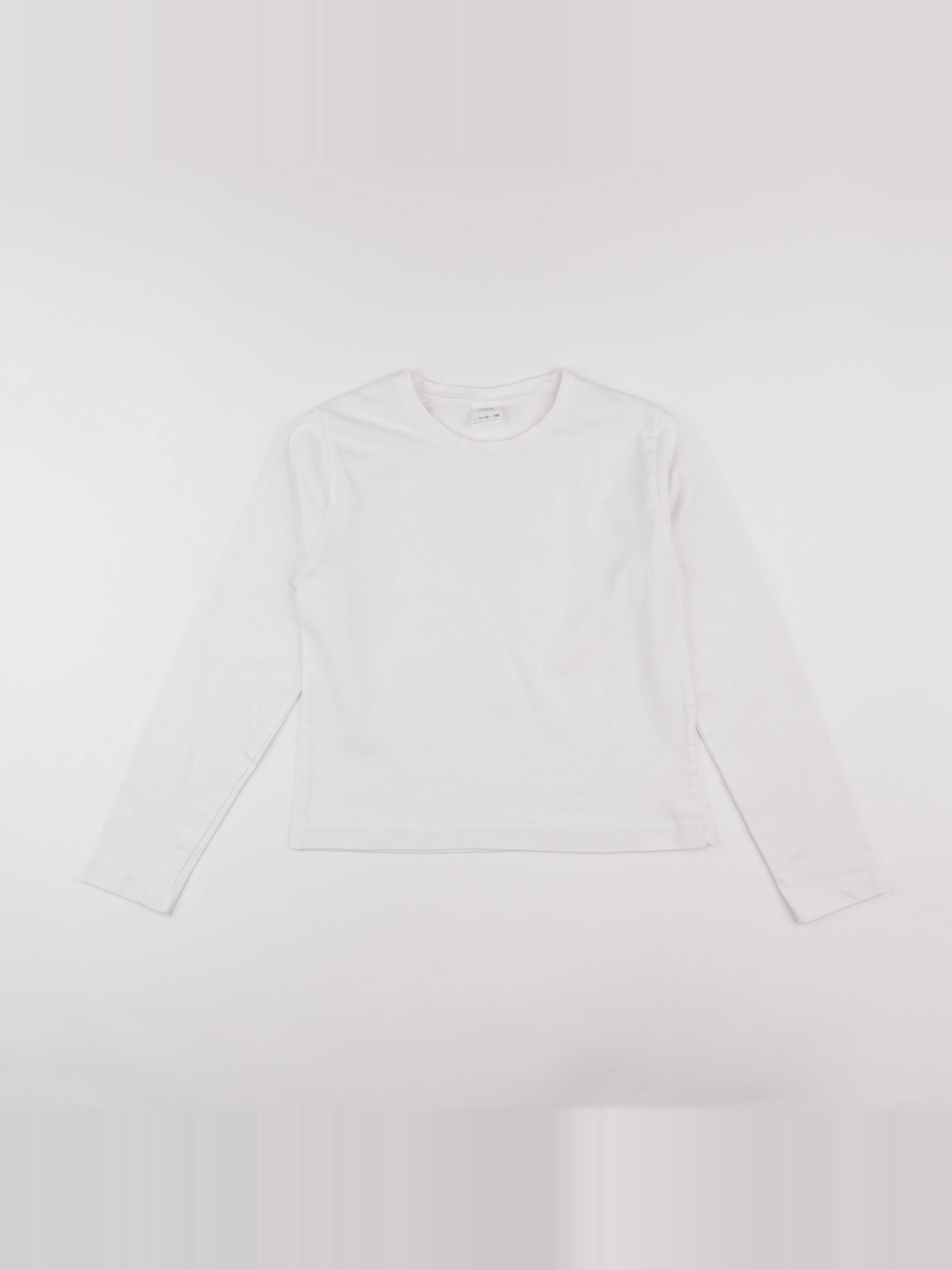 Zara - tee-shirt blanc - 11/12 ans