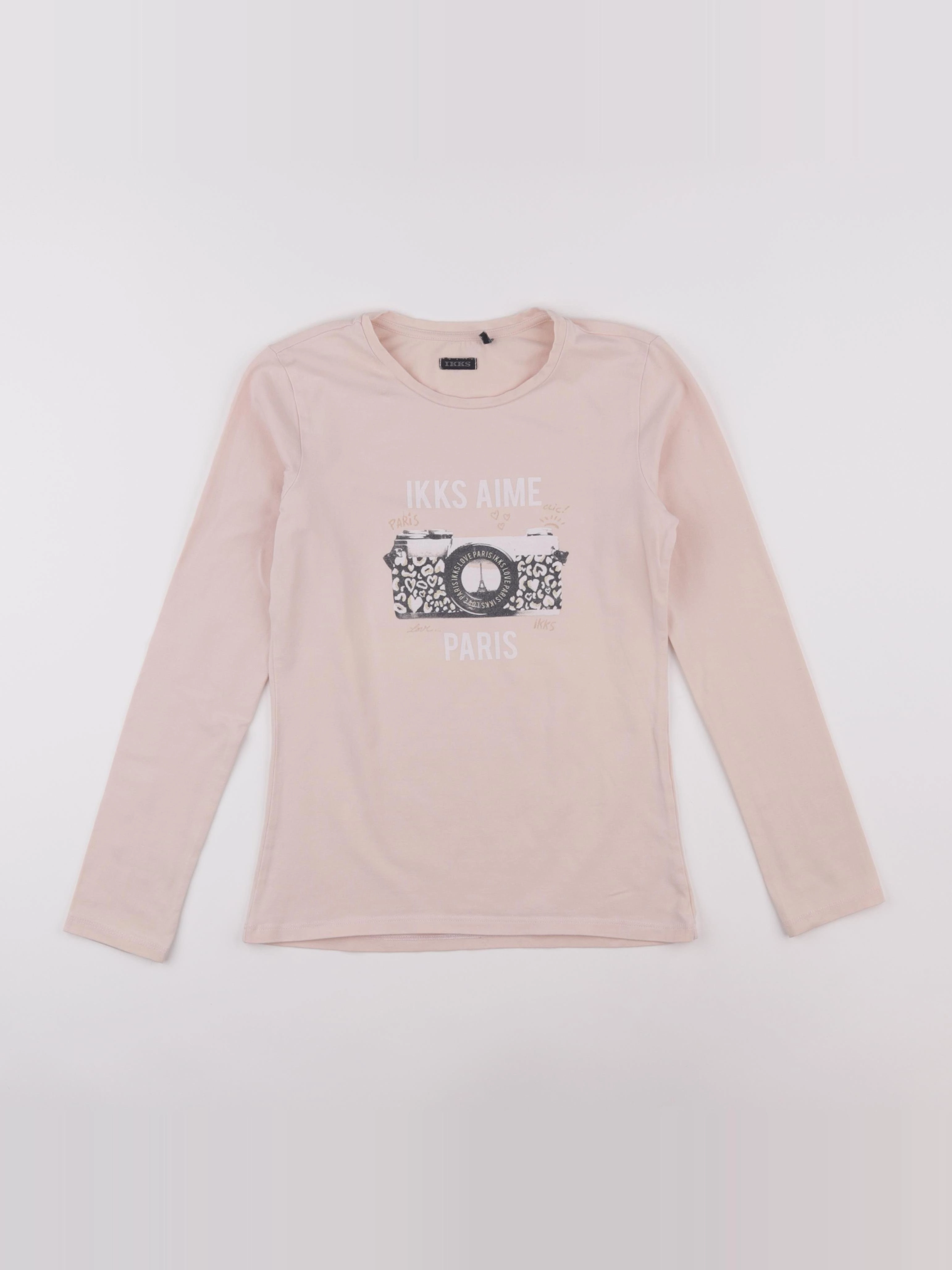 IKKS - tee-shirt rose - 12 ans