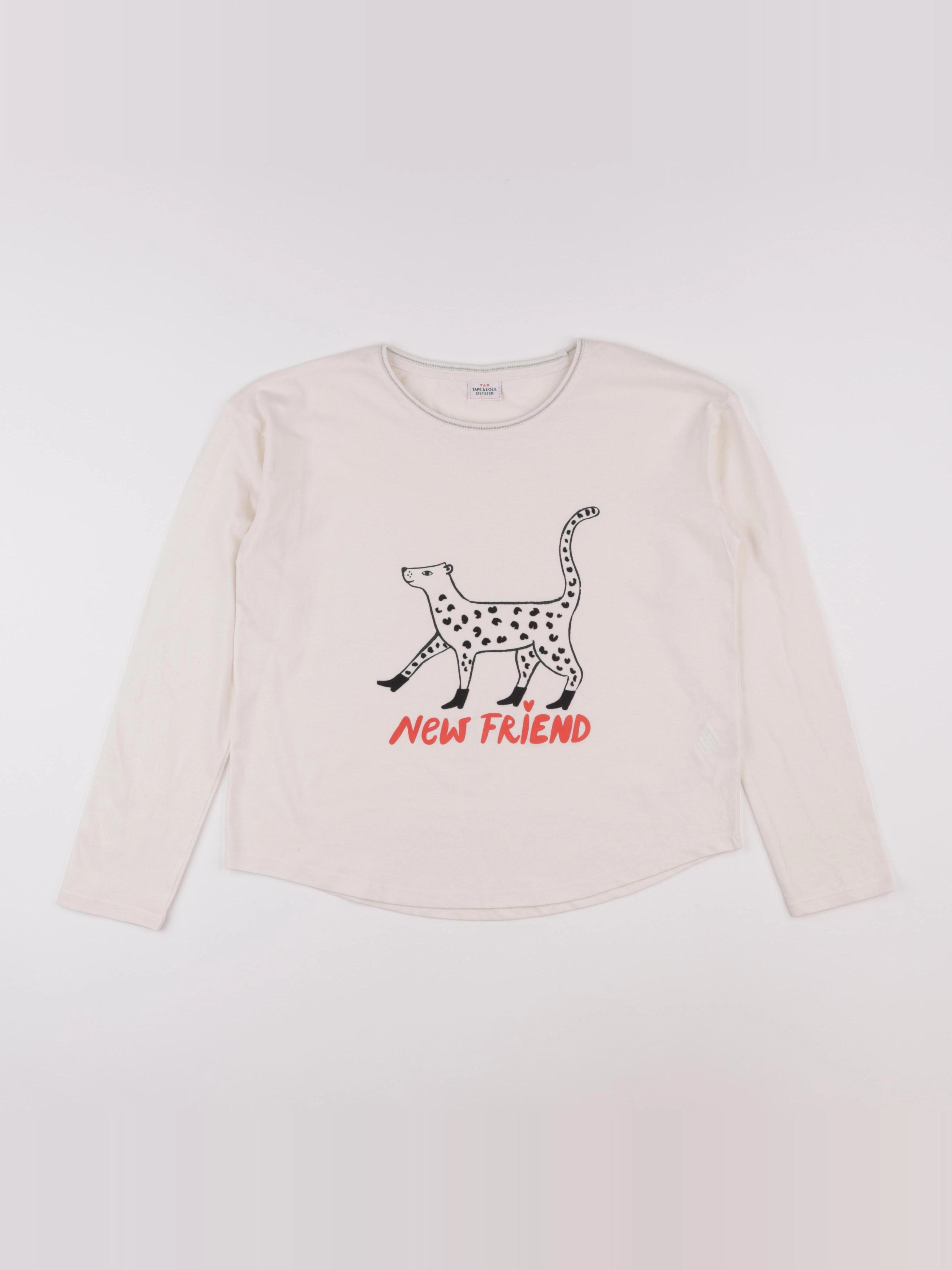Tape à l'oeil - tee-shirt beige - 12 ans
