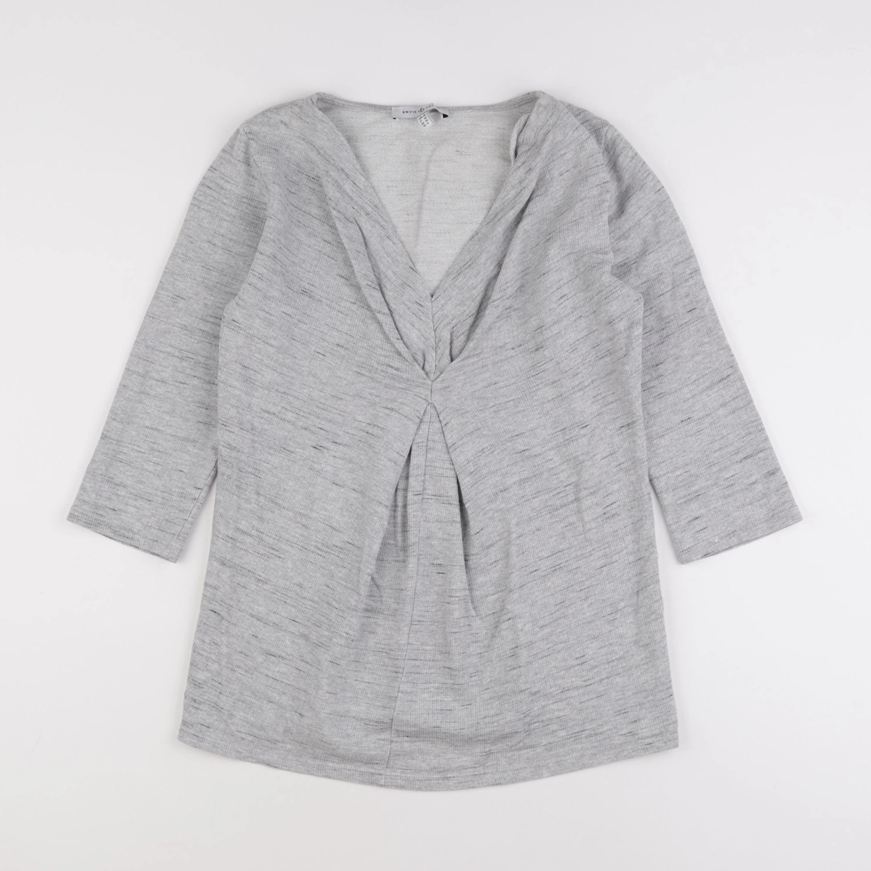 Envie de fraise - pull grossesse gris - 38