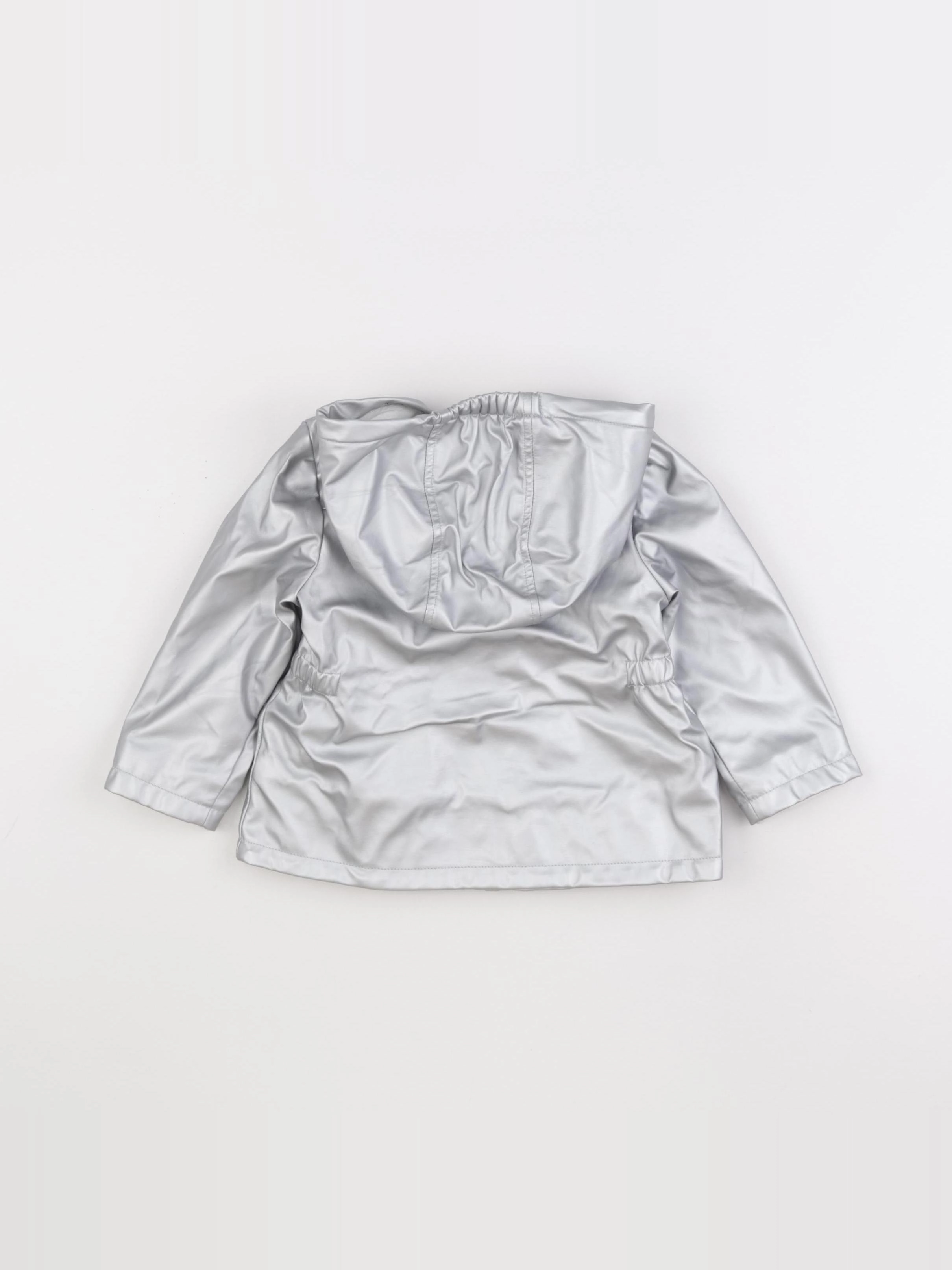 IKKS - imperméable argent - 18 mois