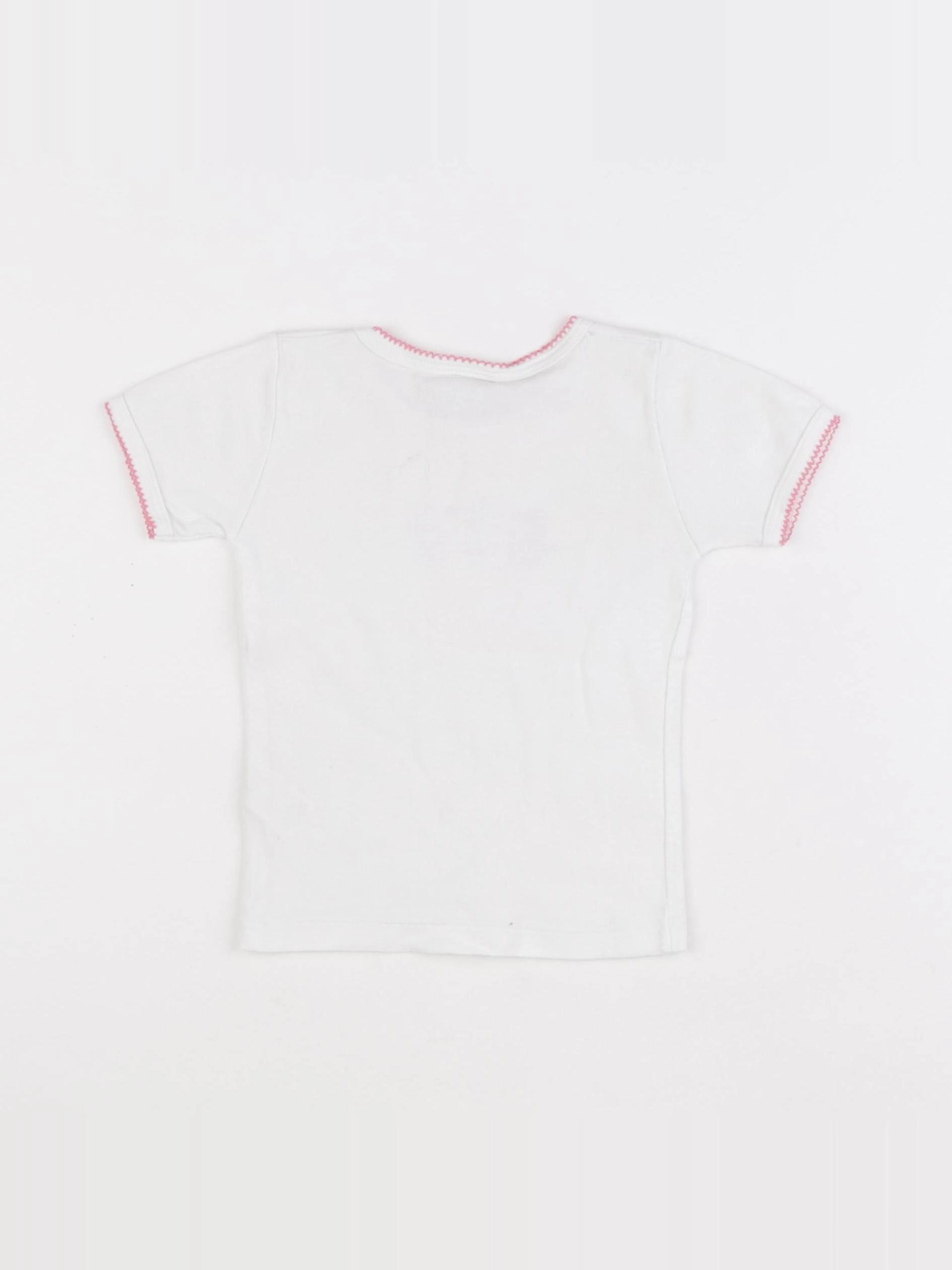 Petit Bateau - maillot de corps blanc - 24 mois