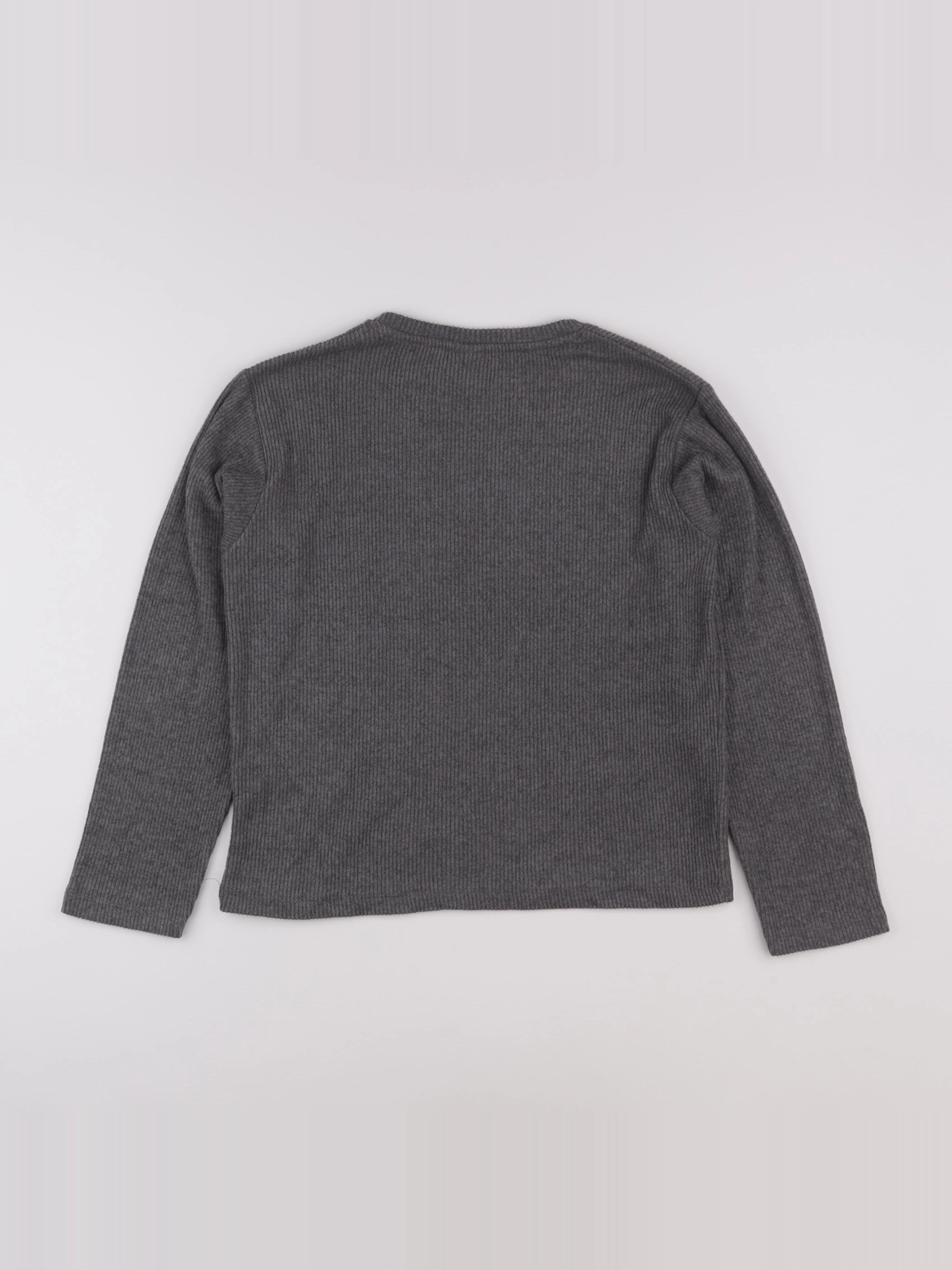 Zara - pull gris - 11/12 ans
