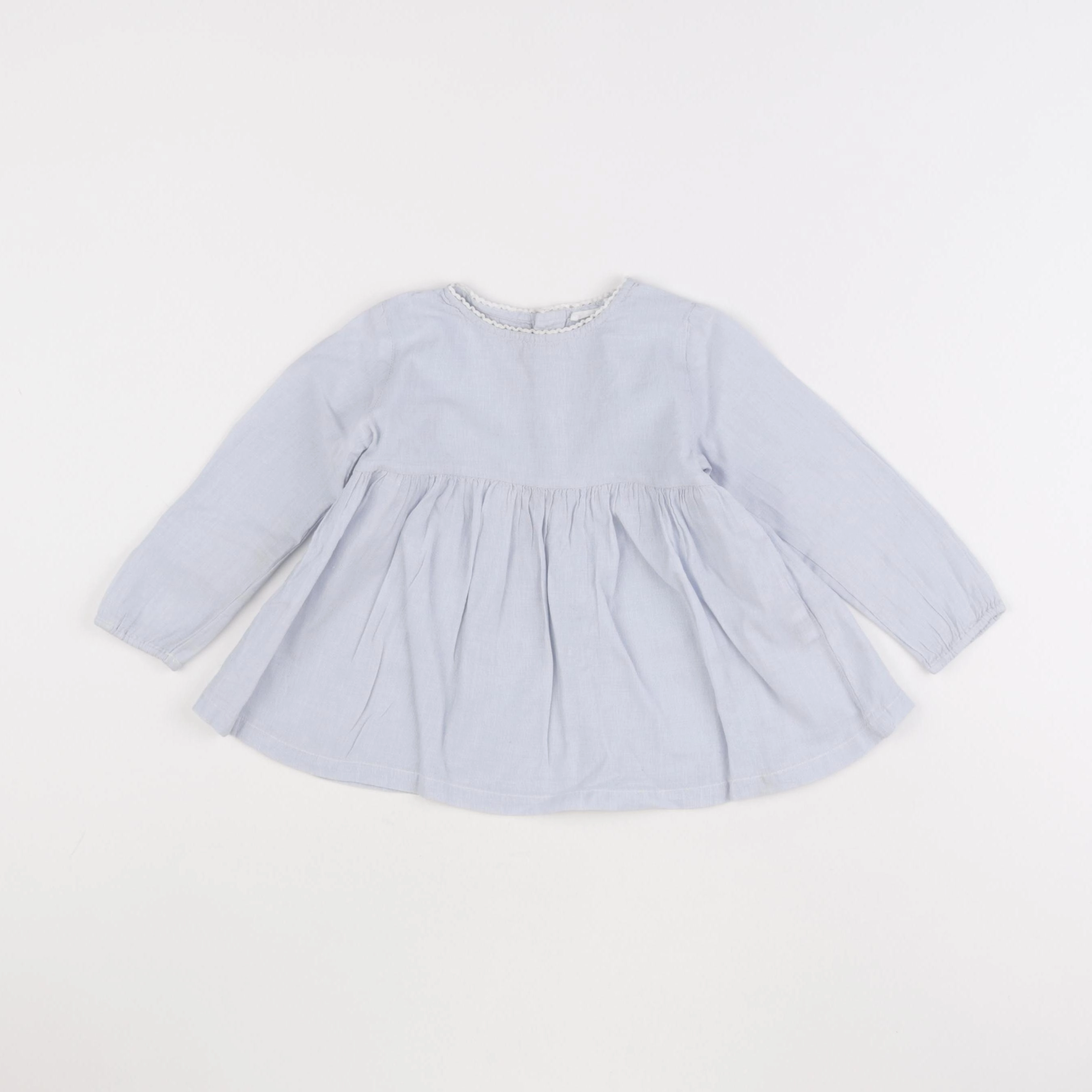 Boutchou - blouse bleu - 24 mois