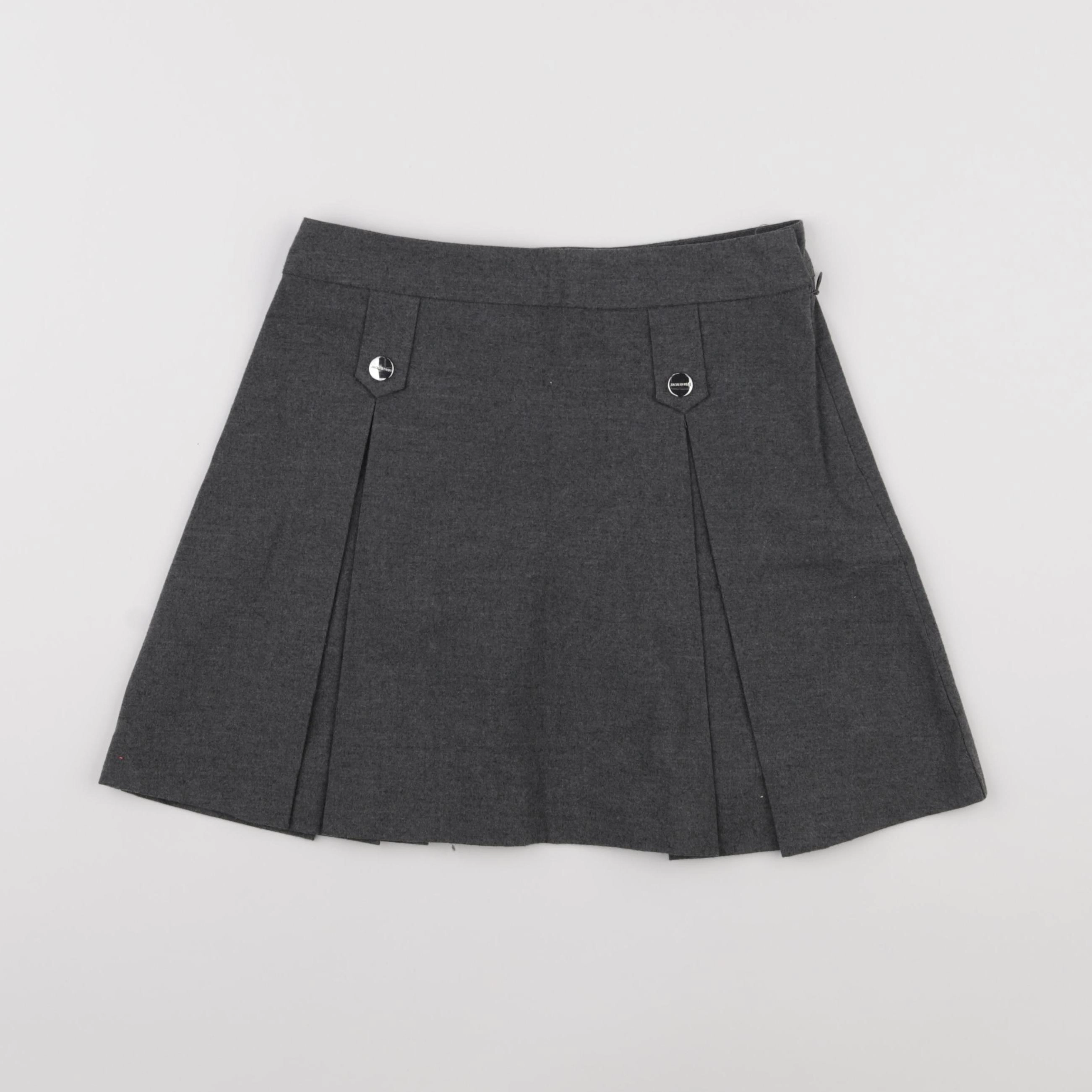 Jacadi - jupe gris - 10 ans