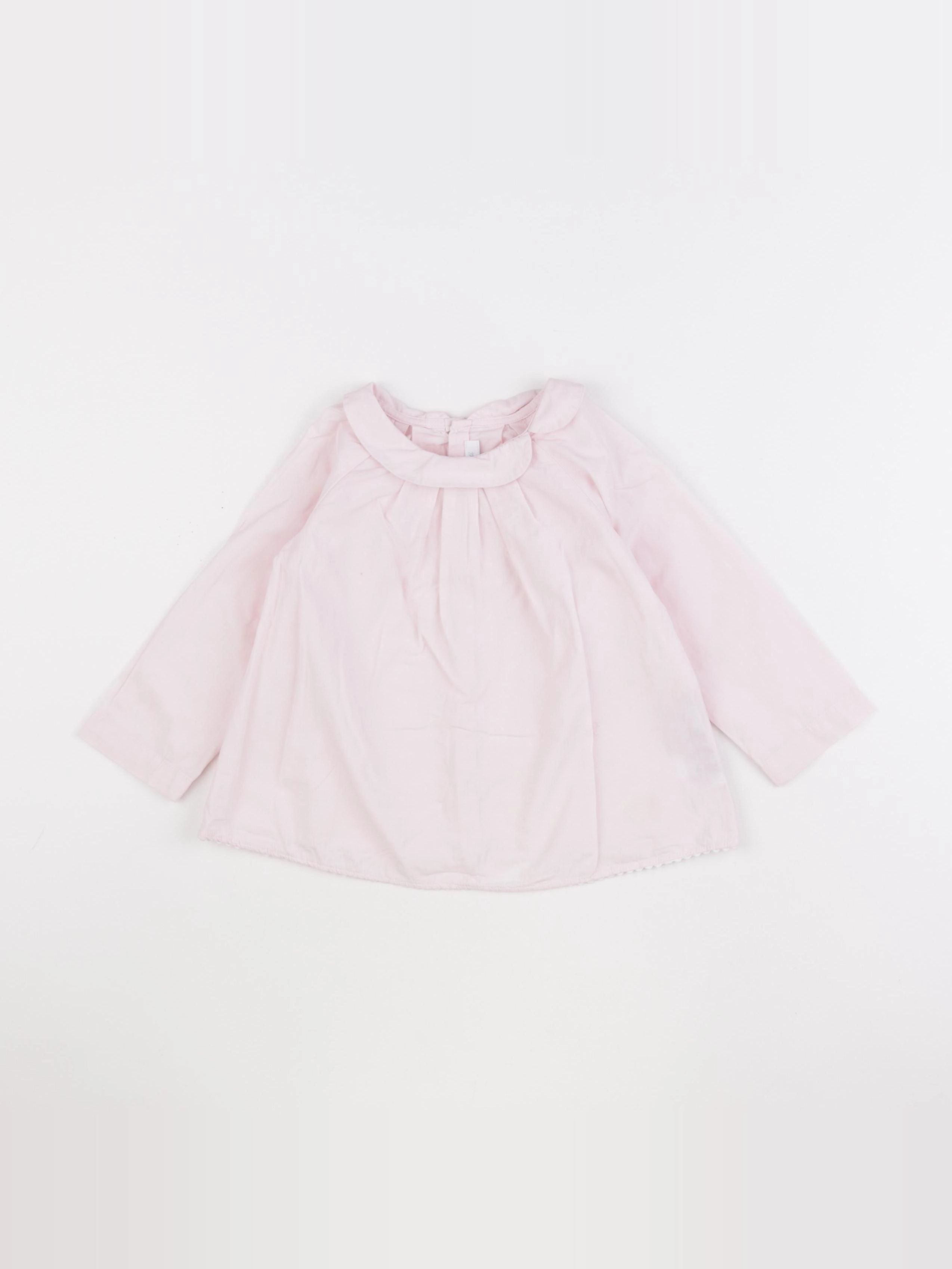 Jacadi - blouse rose - 24 mois