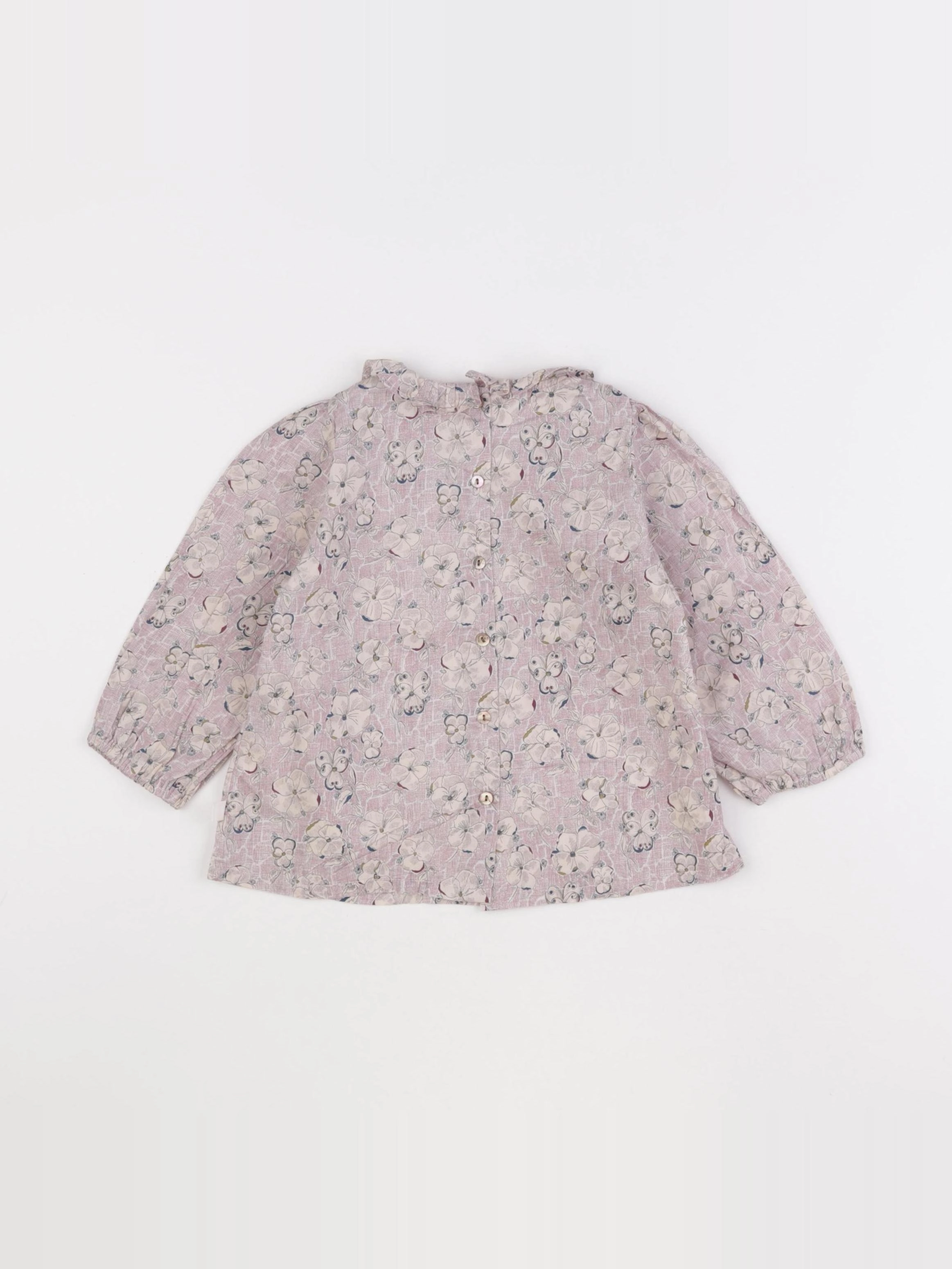 Les Enfantines - blouse multicolore - 24 mois