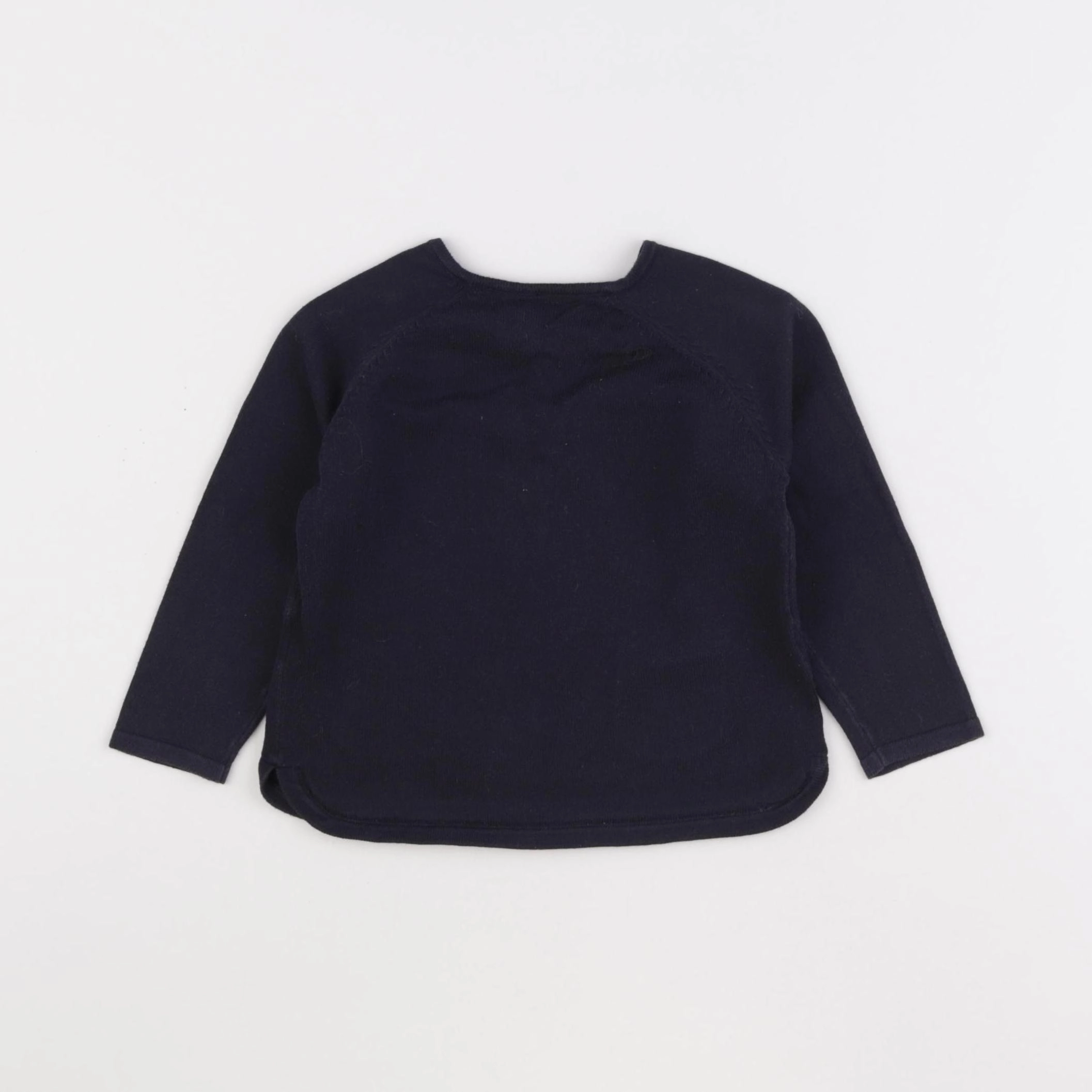 Zara - gilet bleu - 12/18 mois