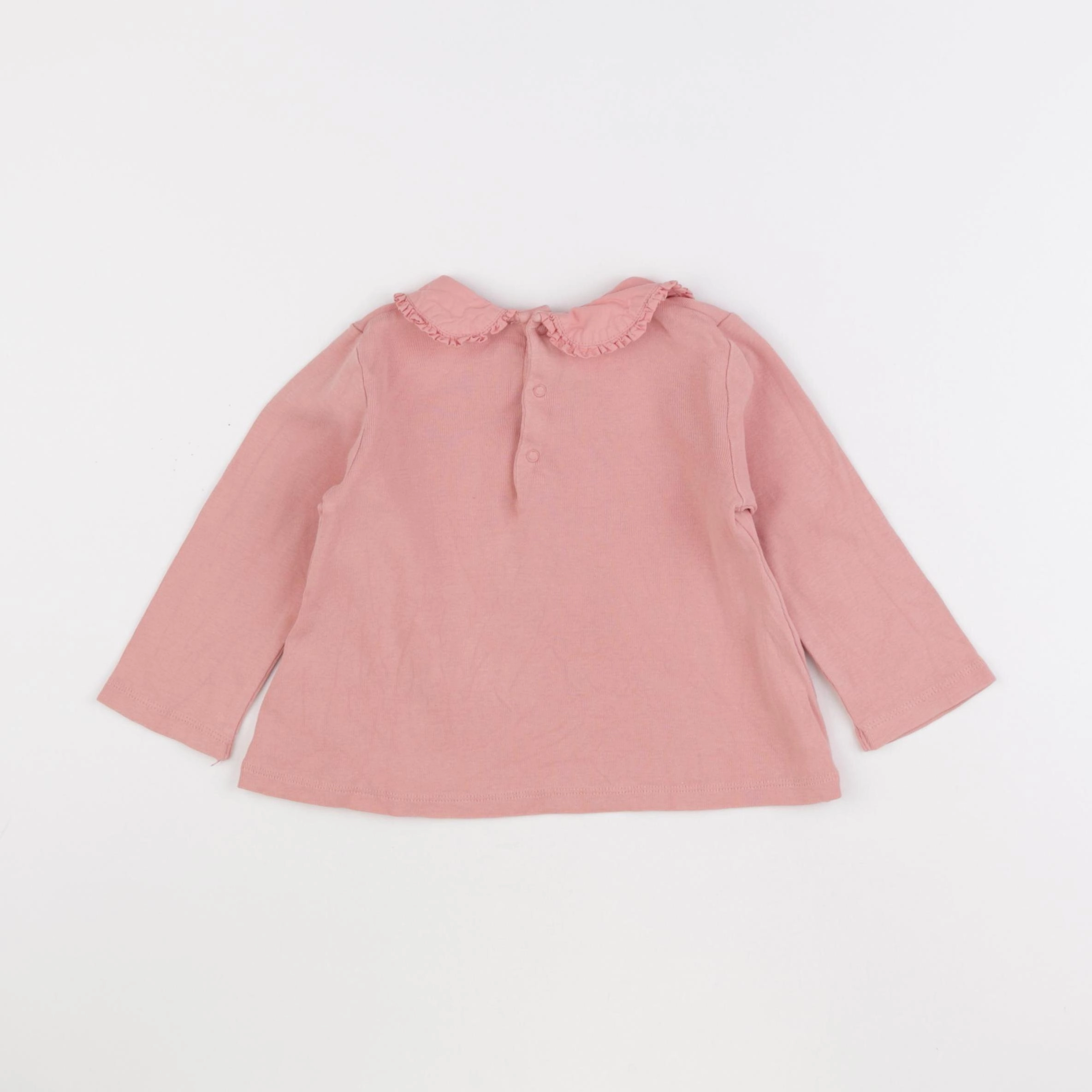 Cyrillus - tee-shirt rose - 18 mois