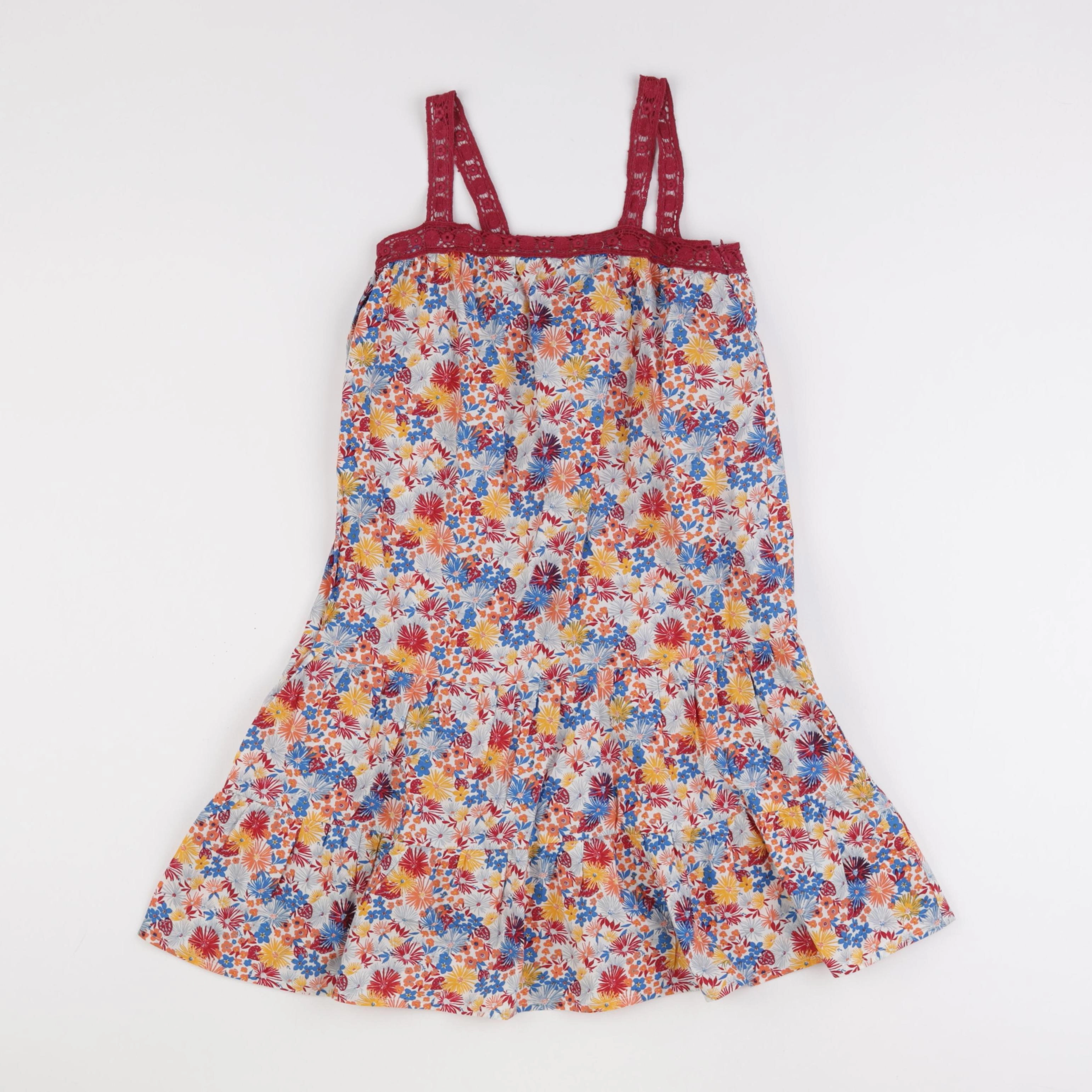 Vertbaudet - robe bleu - 5 ans