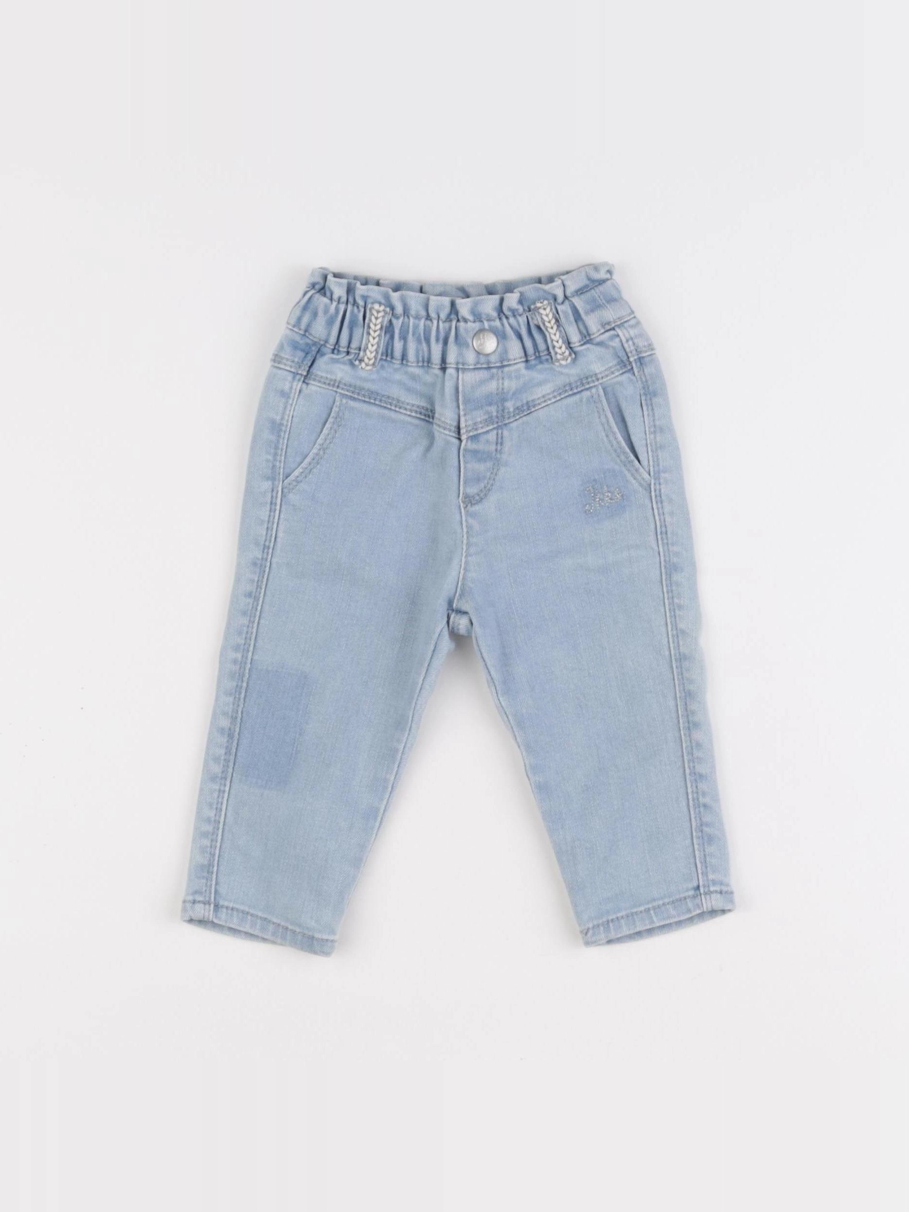 IKKS - jean bleu - 6 mois