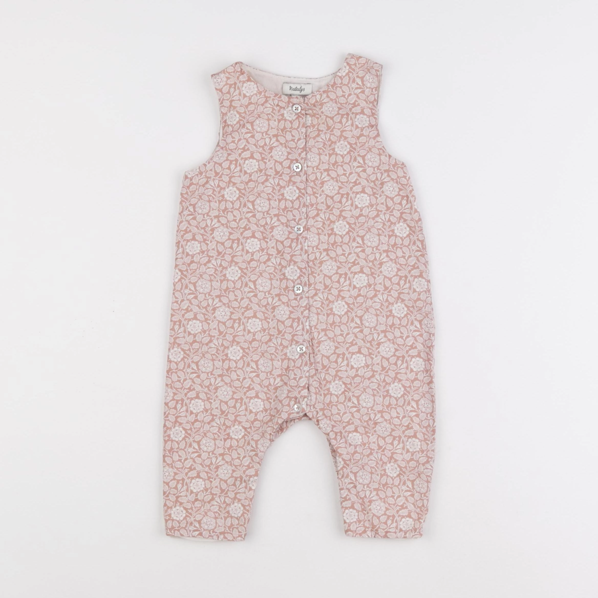 Natalys - combinaison rose - 6 mois
