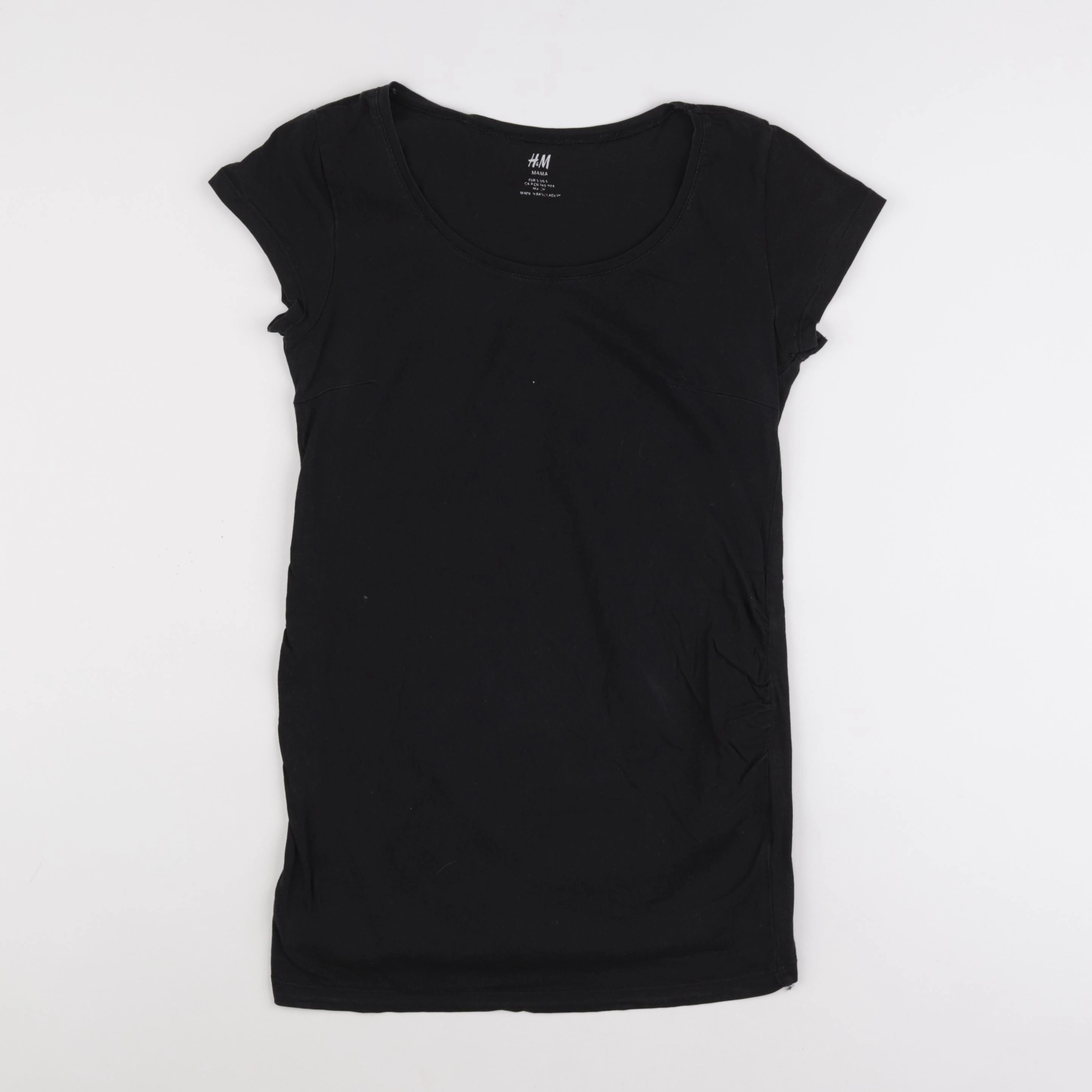 H&M - tee-shirt grossesse noir - s