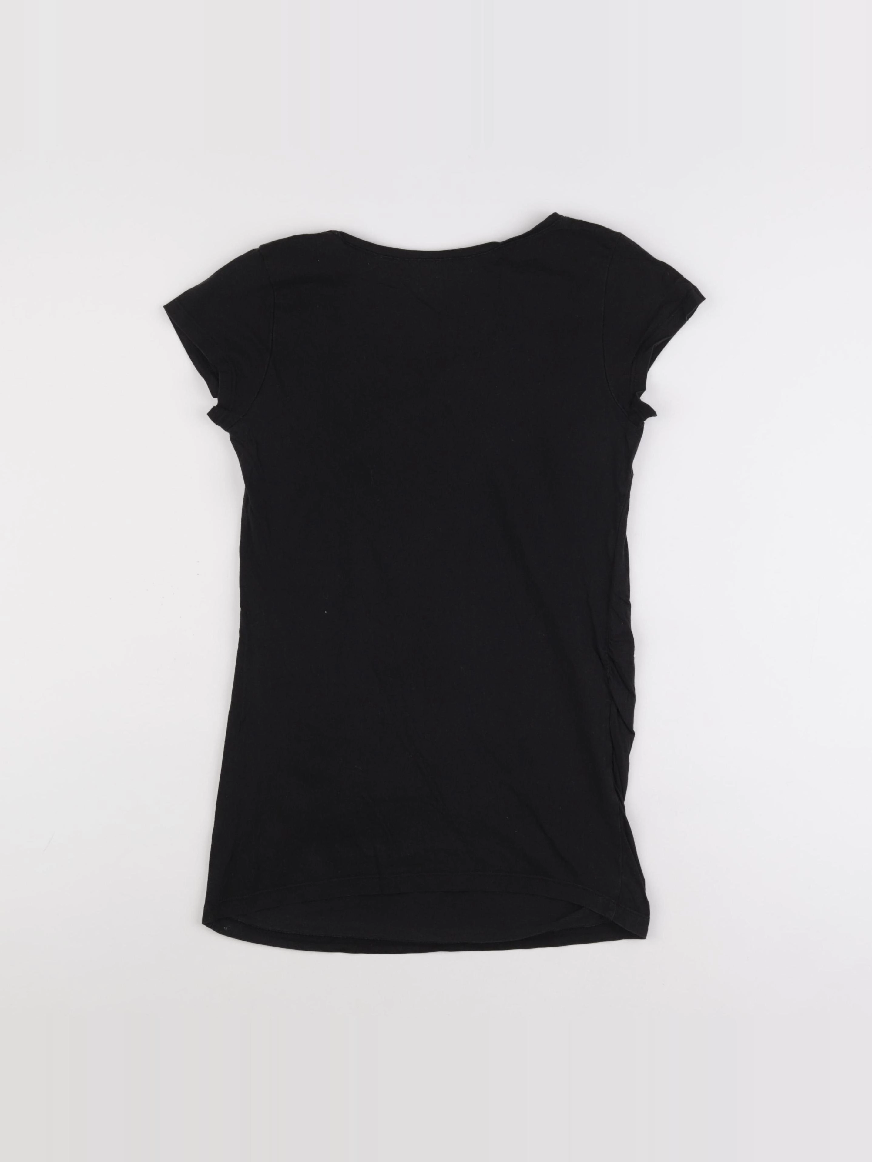 H&M - tee-shirt grossesse noir - s