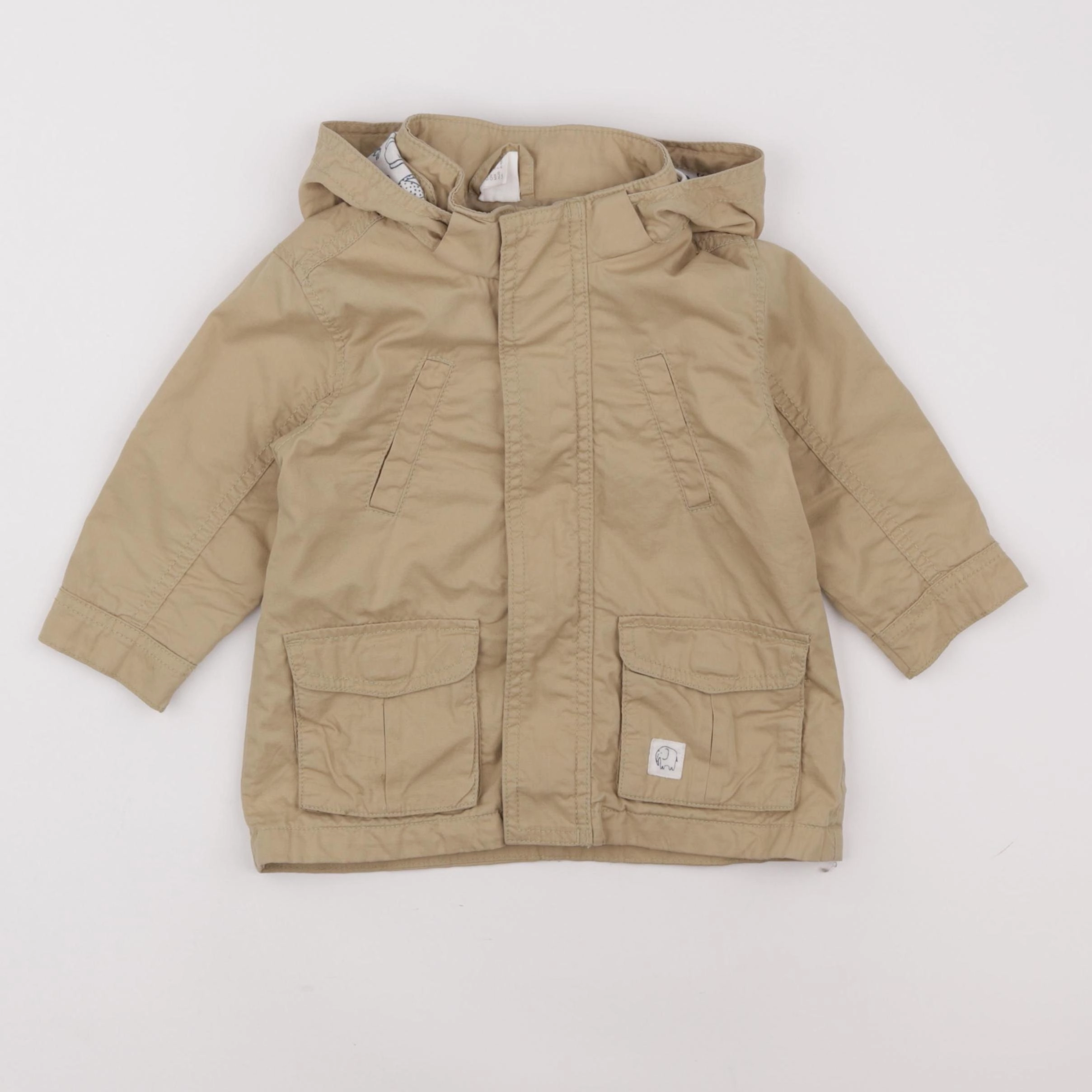 H&M - imperméable beige - 9/12 mois