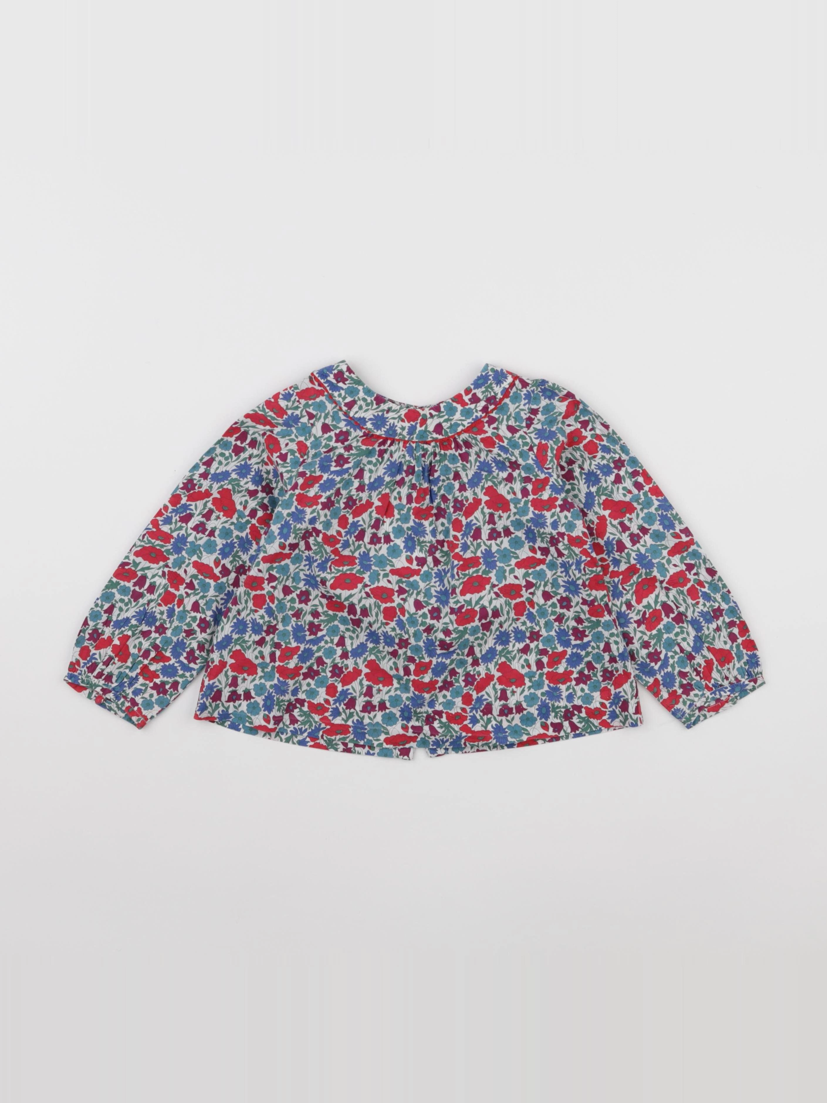 Jacadi - blouse liberty multicolore - 36 mois