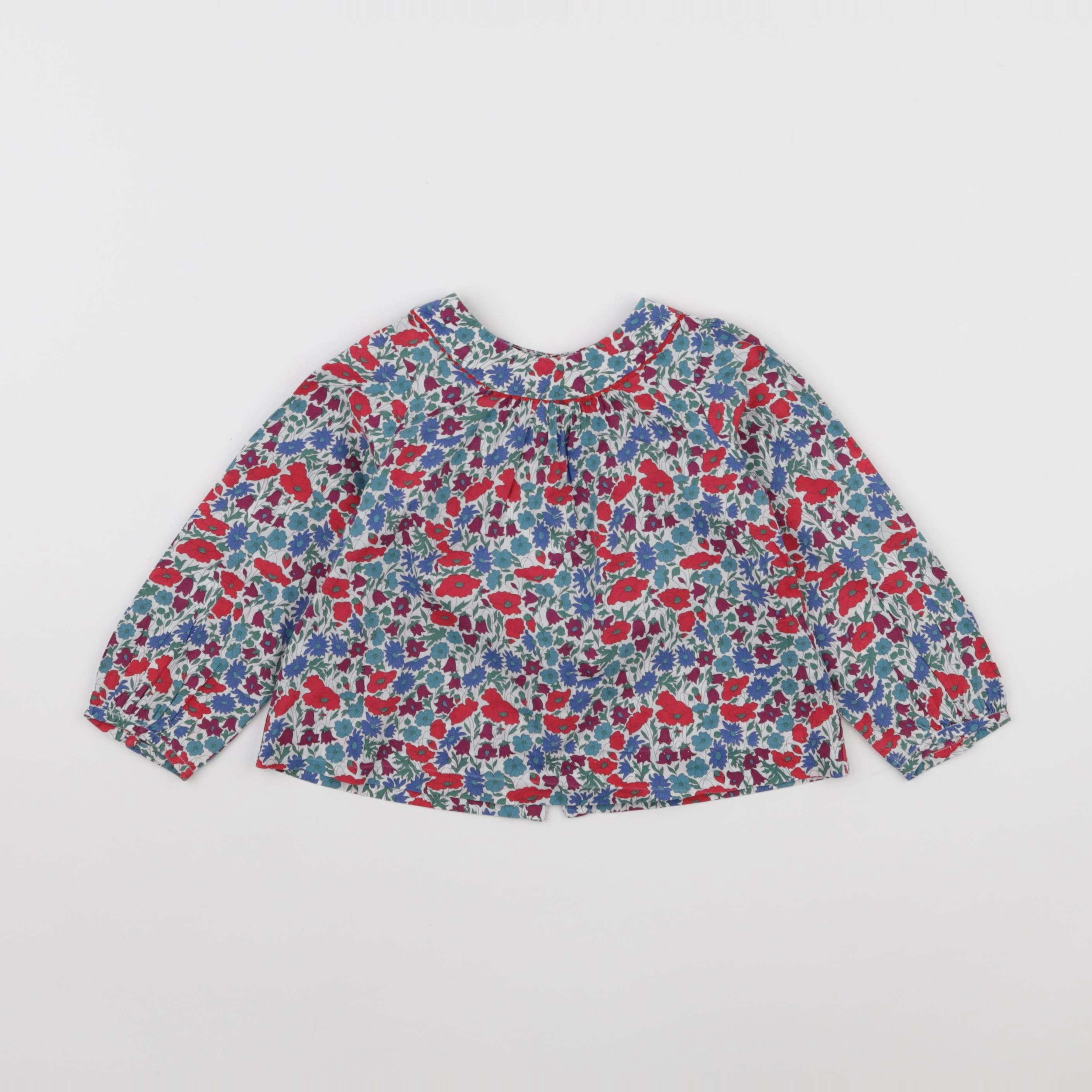 Jacadi - blouse liberty multicolore - 36 mois