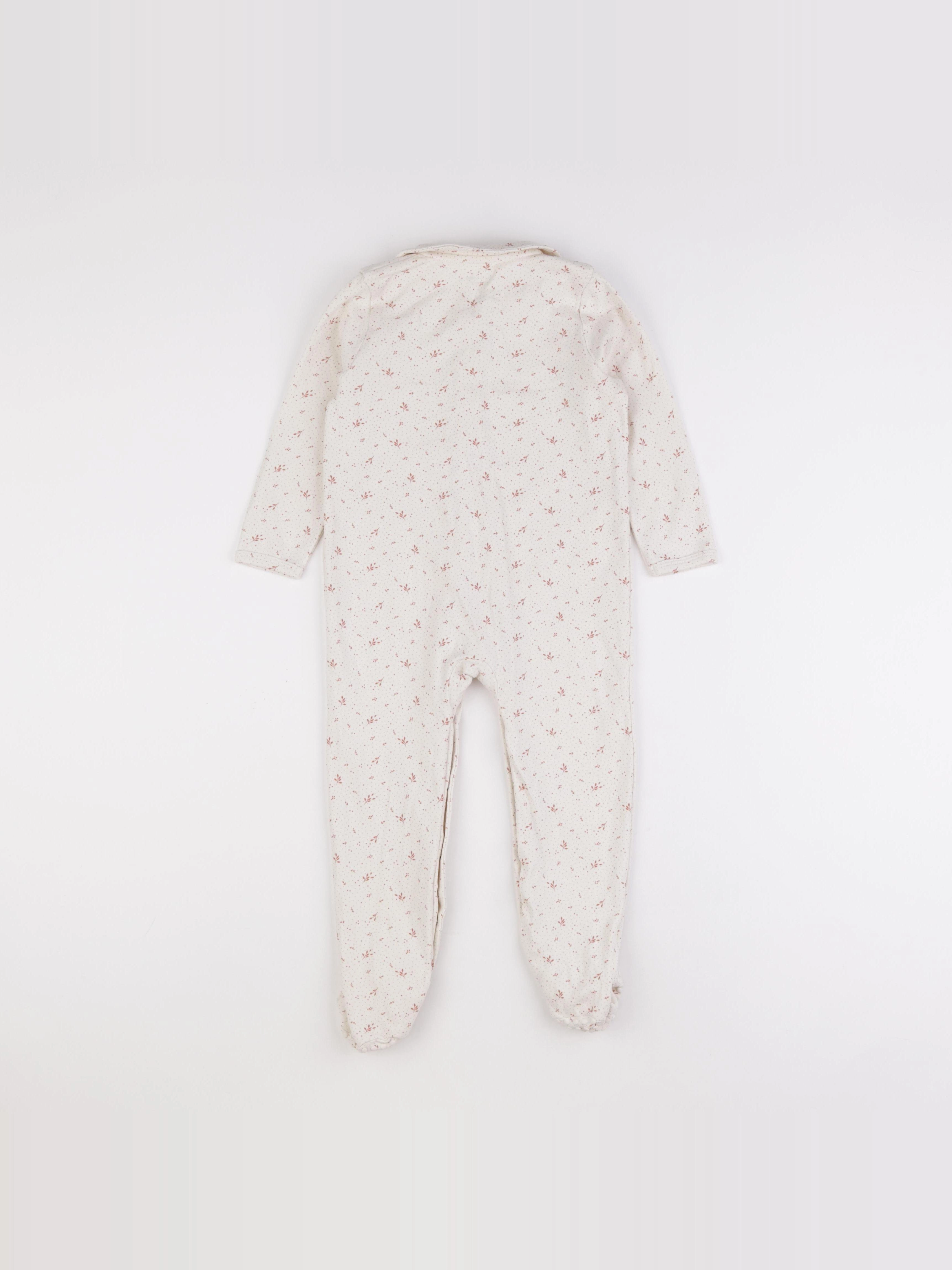 Vertbaudet - pyjama coton beige - 36 mois