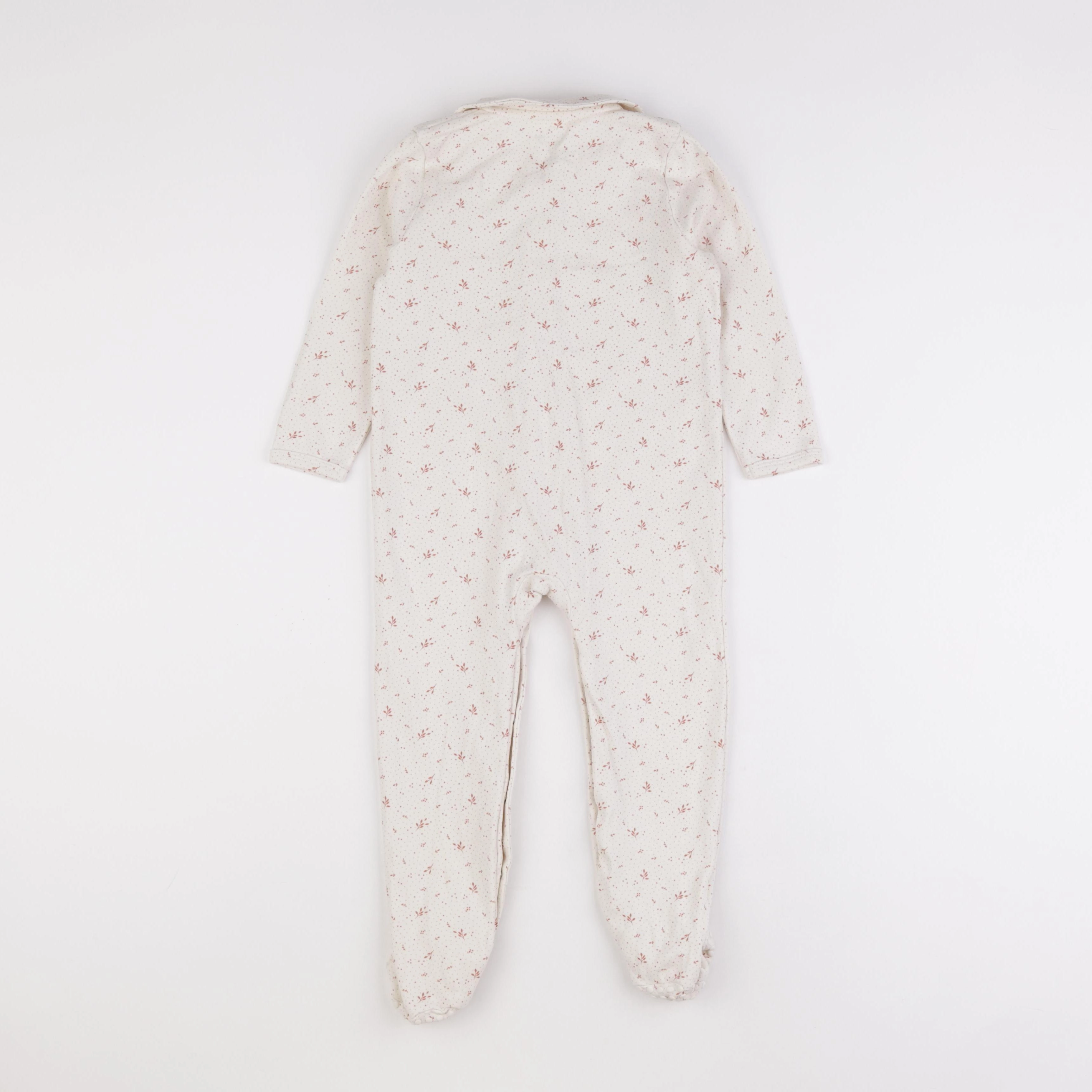 Vertbaudet - pyjama coton beige - 36 mois