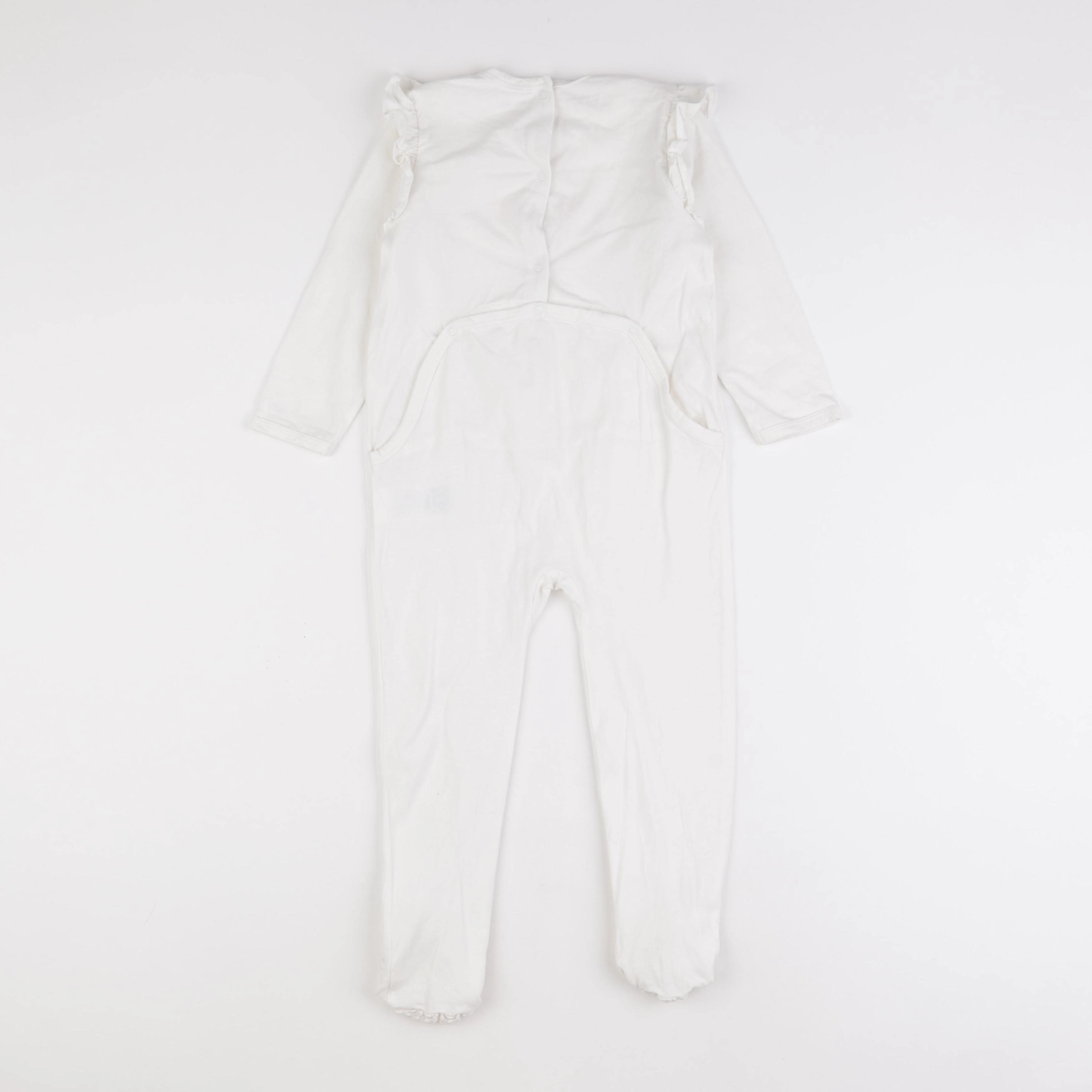 Vertbaudet - pyjama coton blanc - 36 mois