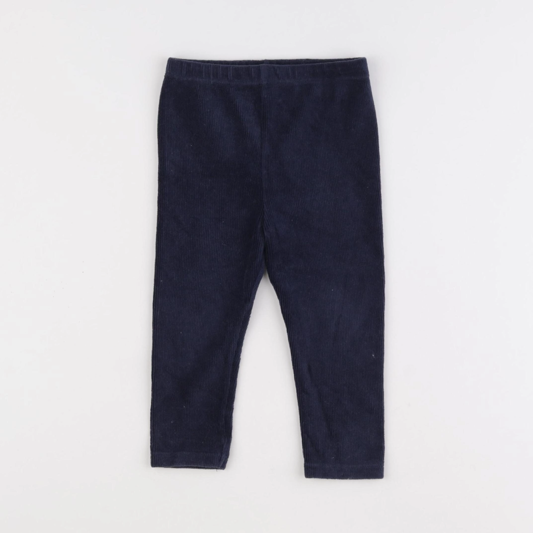 Vertbaudet - legging bleu - 24 mois