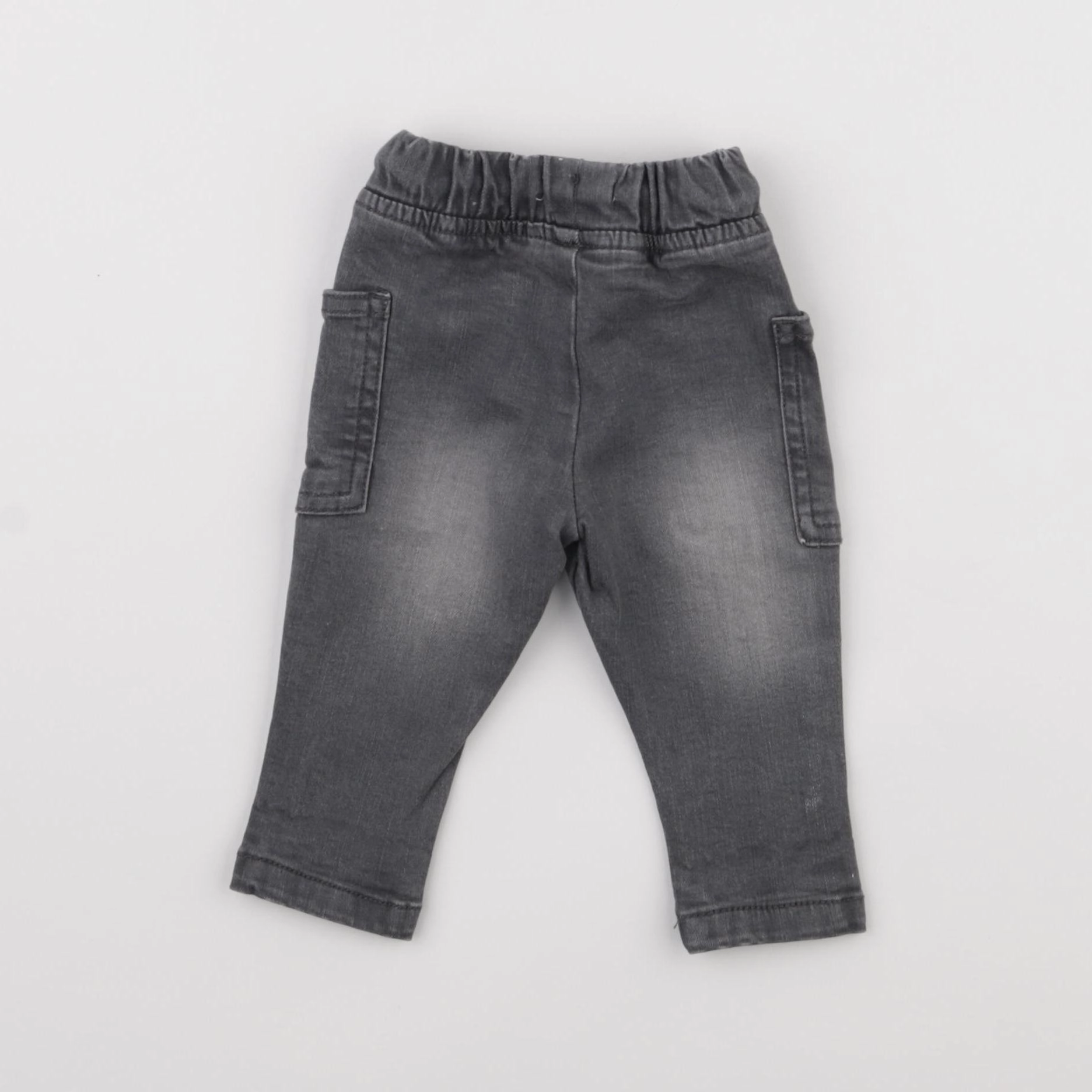 Vertbaudet - jean gris - 3 mois