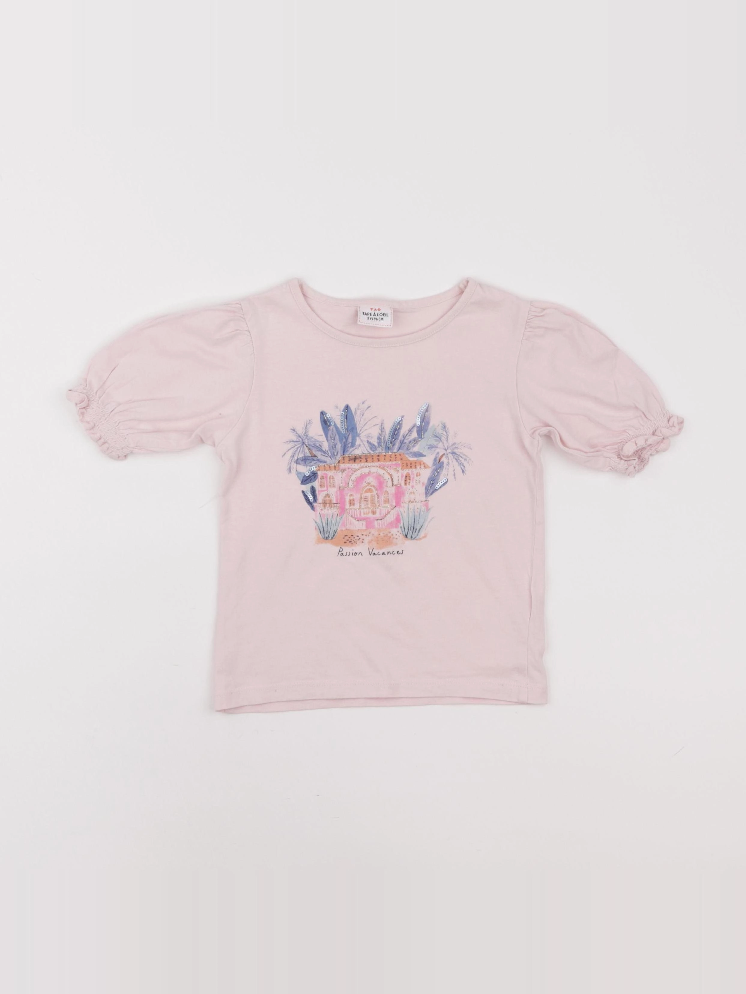 Tape à l'oeil - tee-shirt multicolore - 3 ans