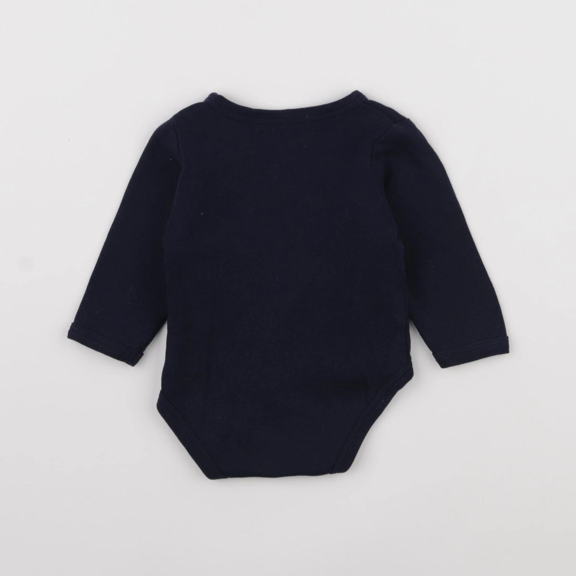 Vertbaudet - body bleu - 6 mois