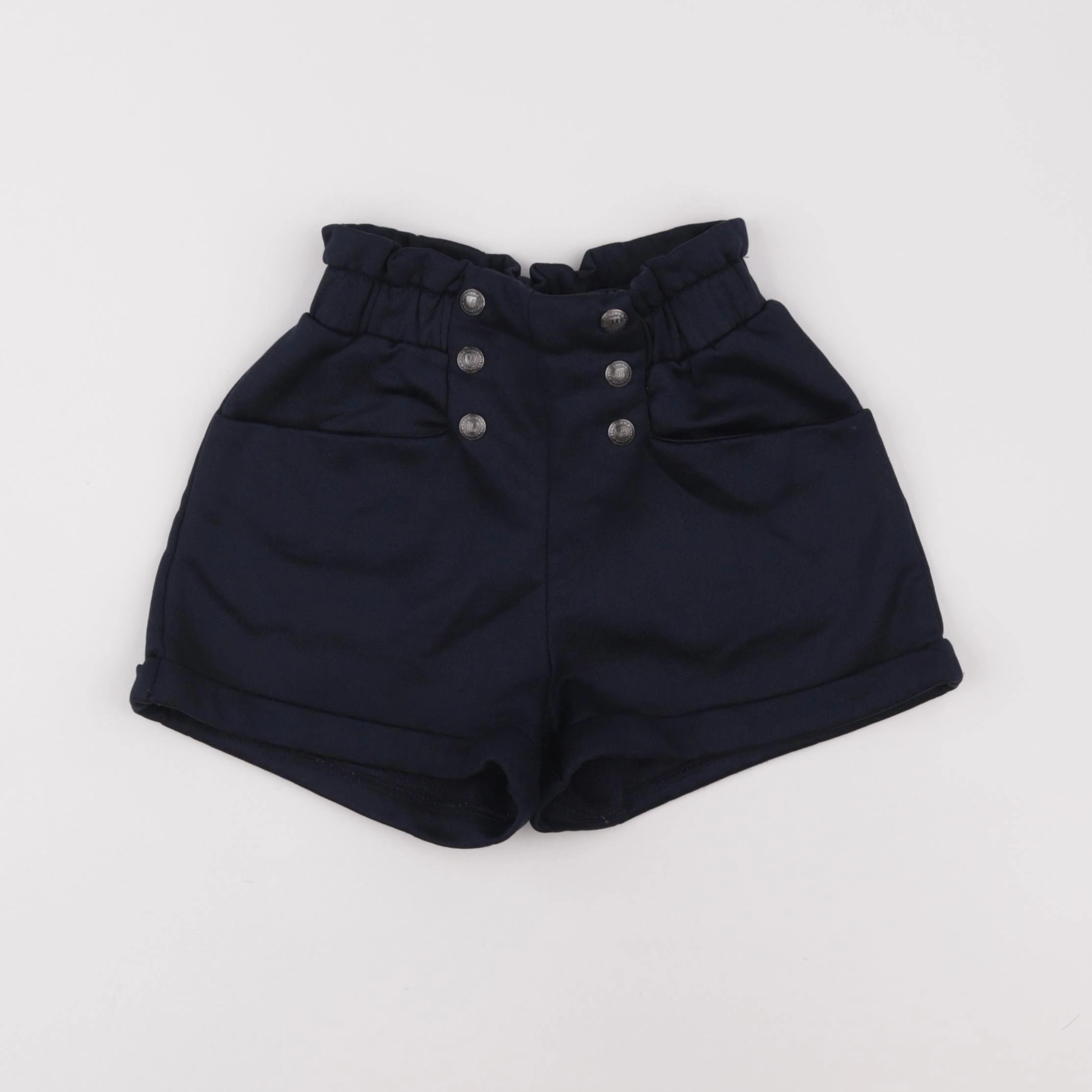 IKKS - short bleu - 7 ans