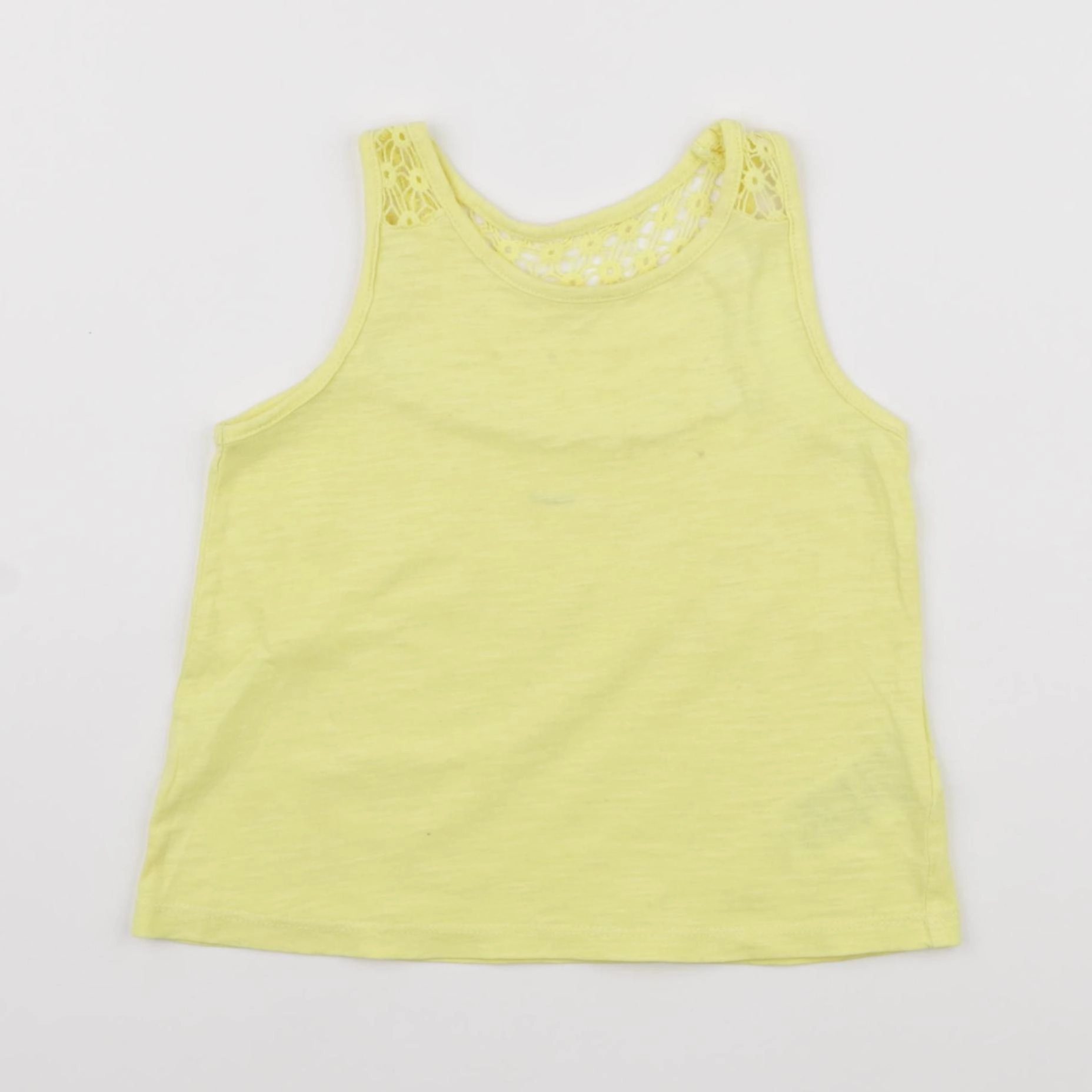 Vertbaudet - tee-shirt jaune - 4 ans