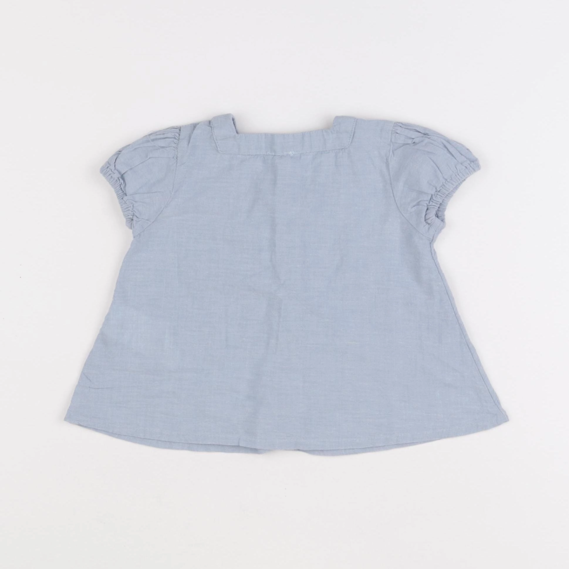 Vertbaudet - blouse bleu - 18 mois