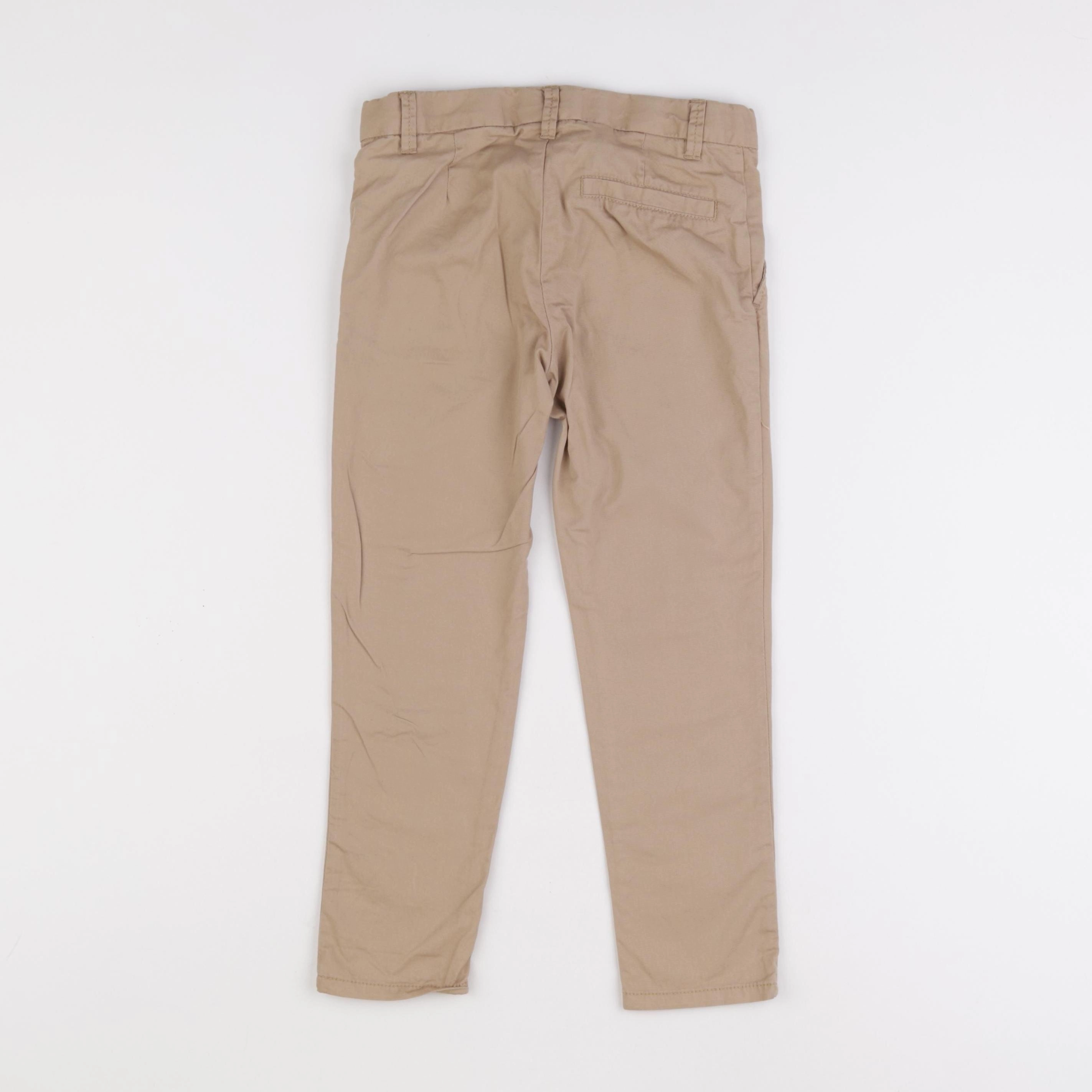 H&M - pantalon beige - 4/5 ans