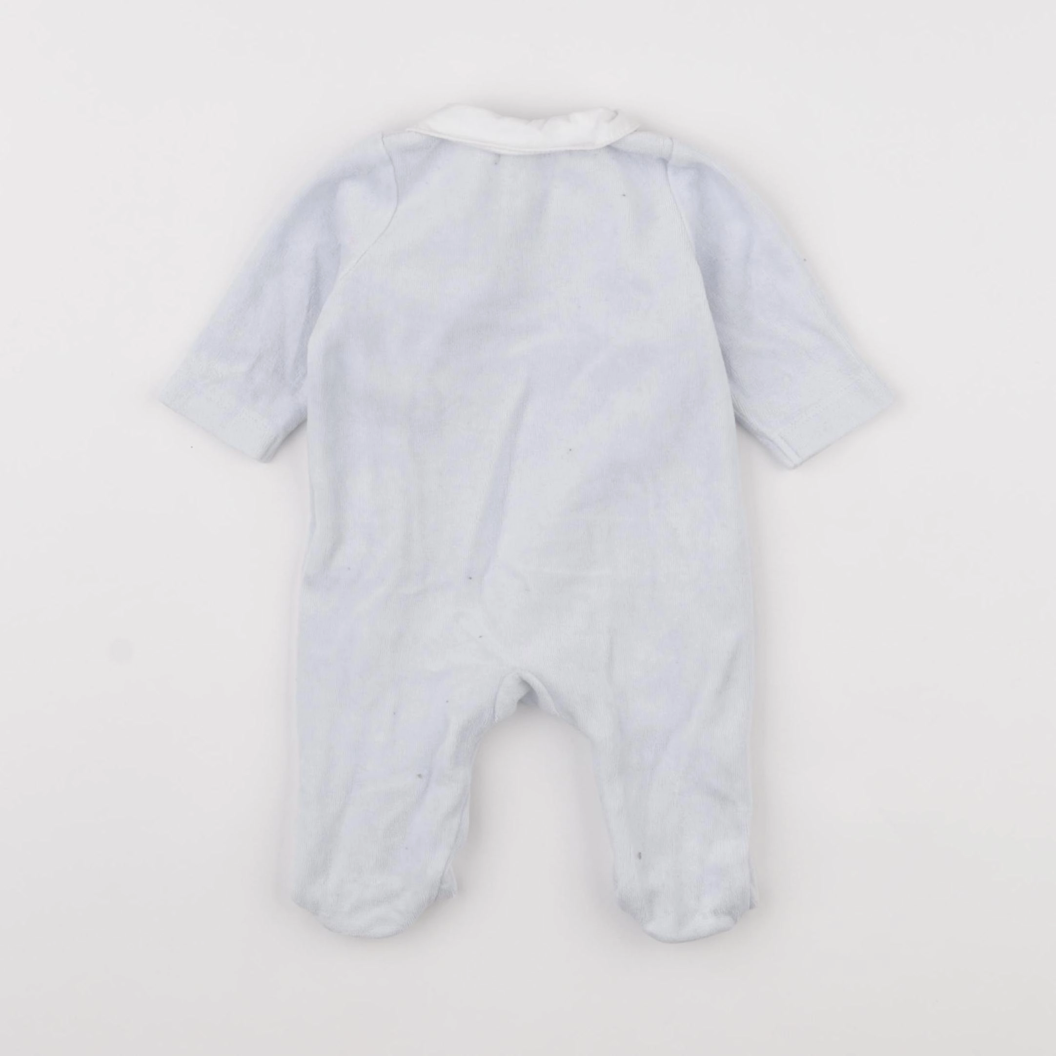 Boutchou - pyjama velours bleu - 1 mois