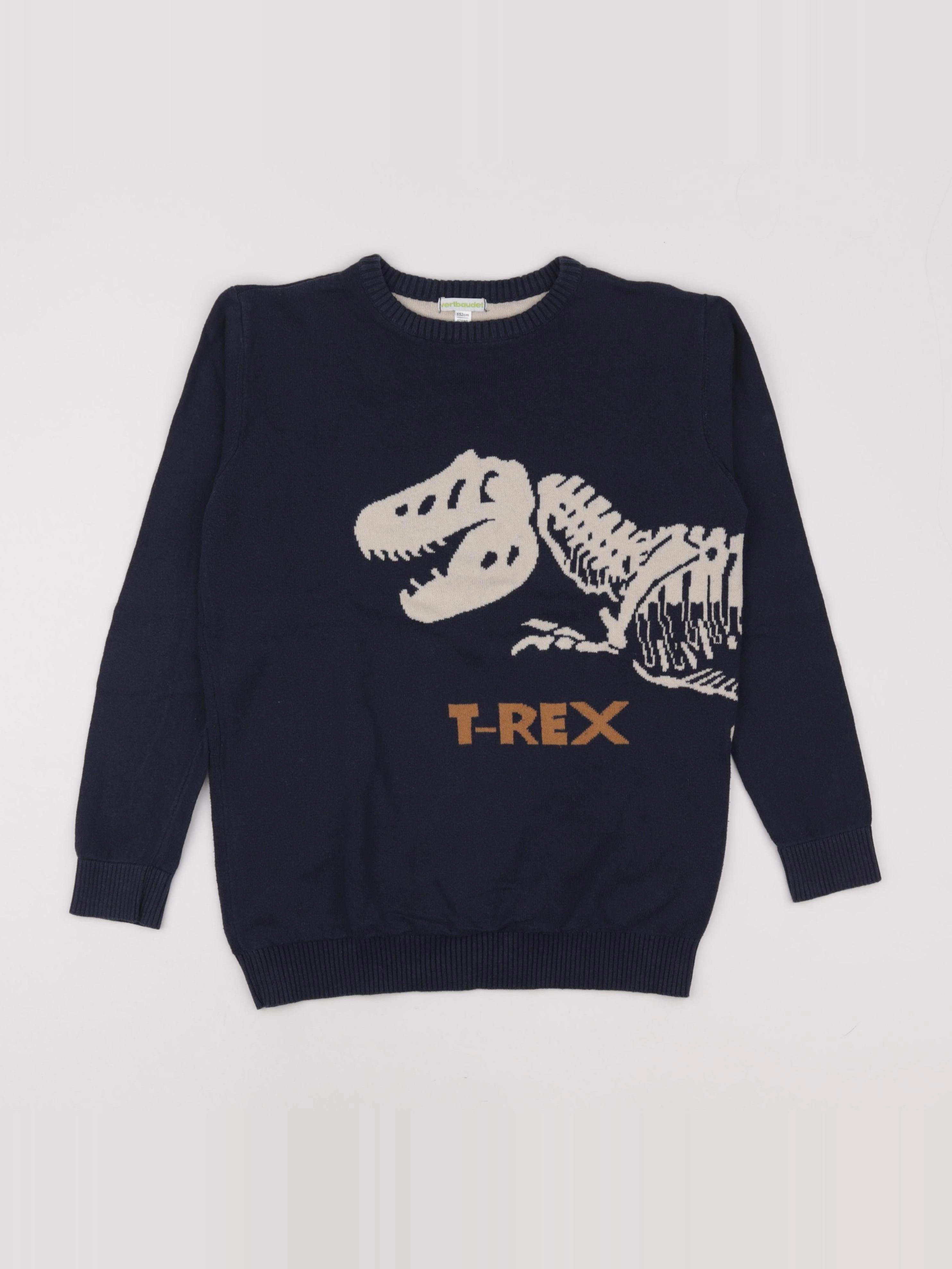 Vertbaudet - pull bleu - 12 ans