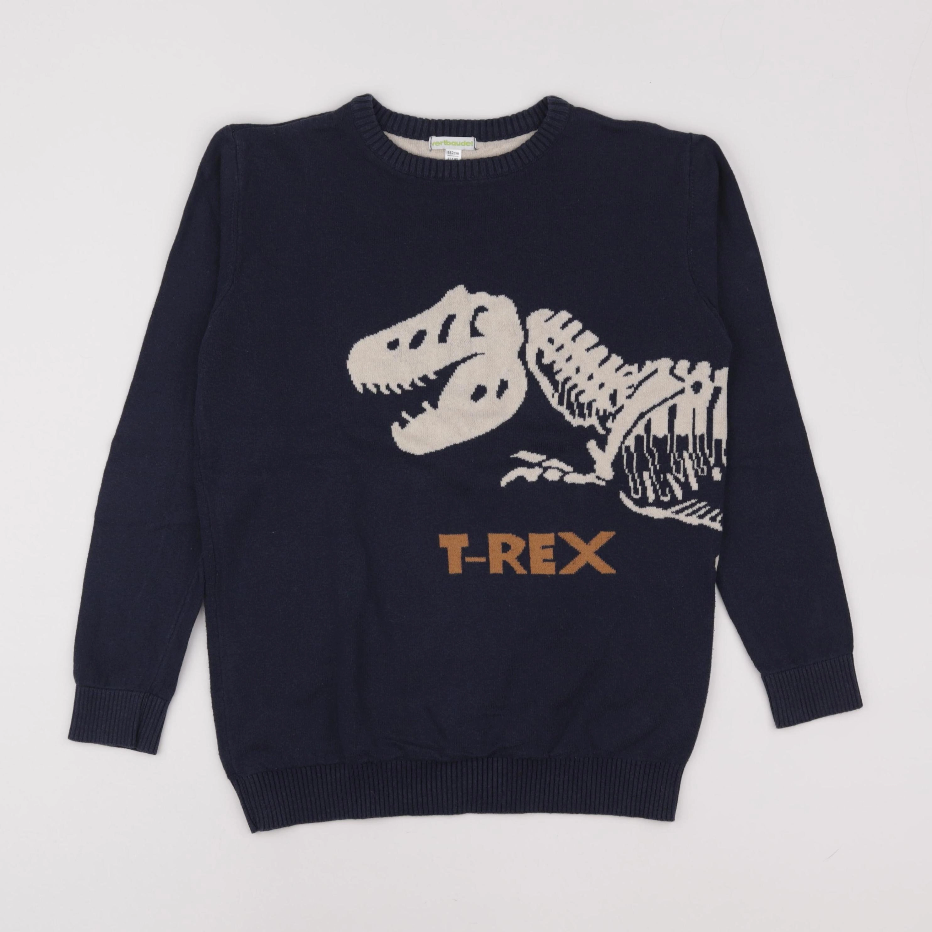 Vertbaudet - pull bleu - 12 ans