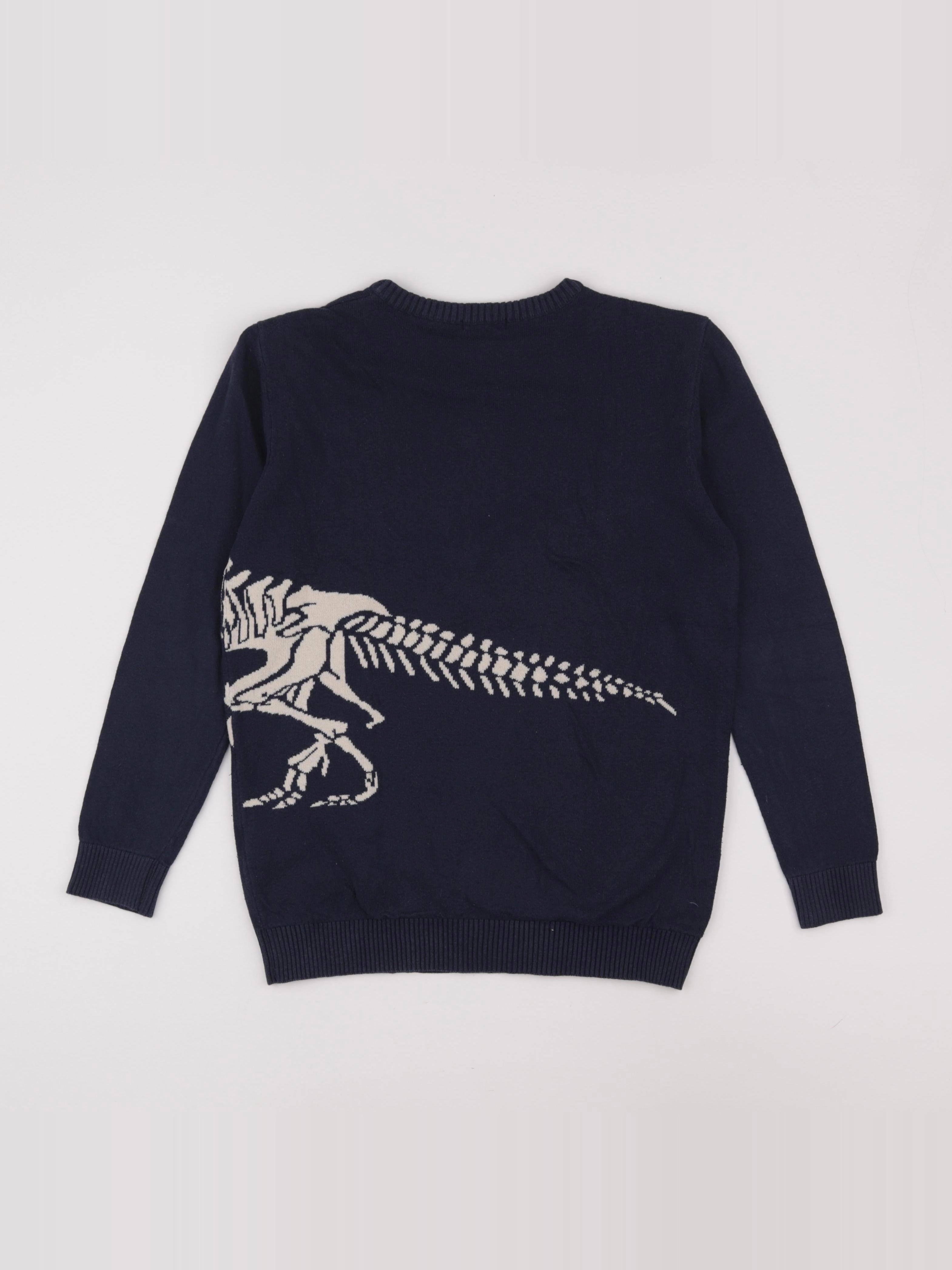 Vertbaudet - pull bleu - 12 ans