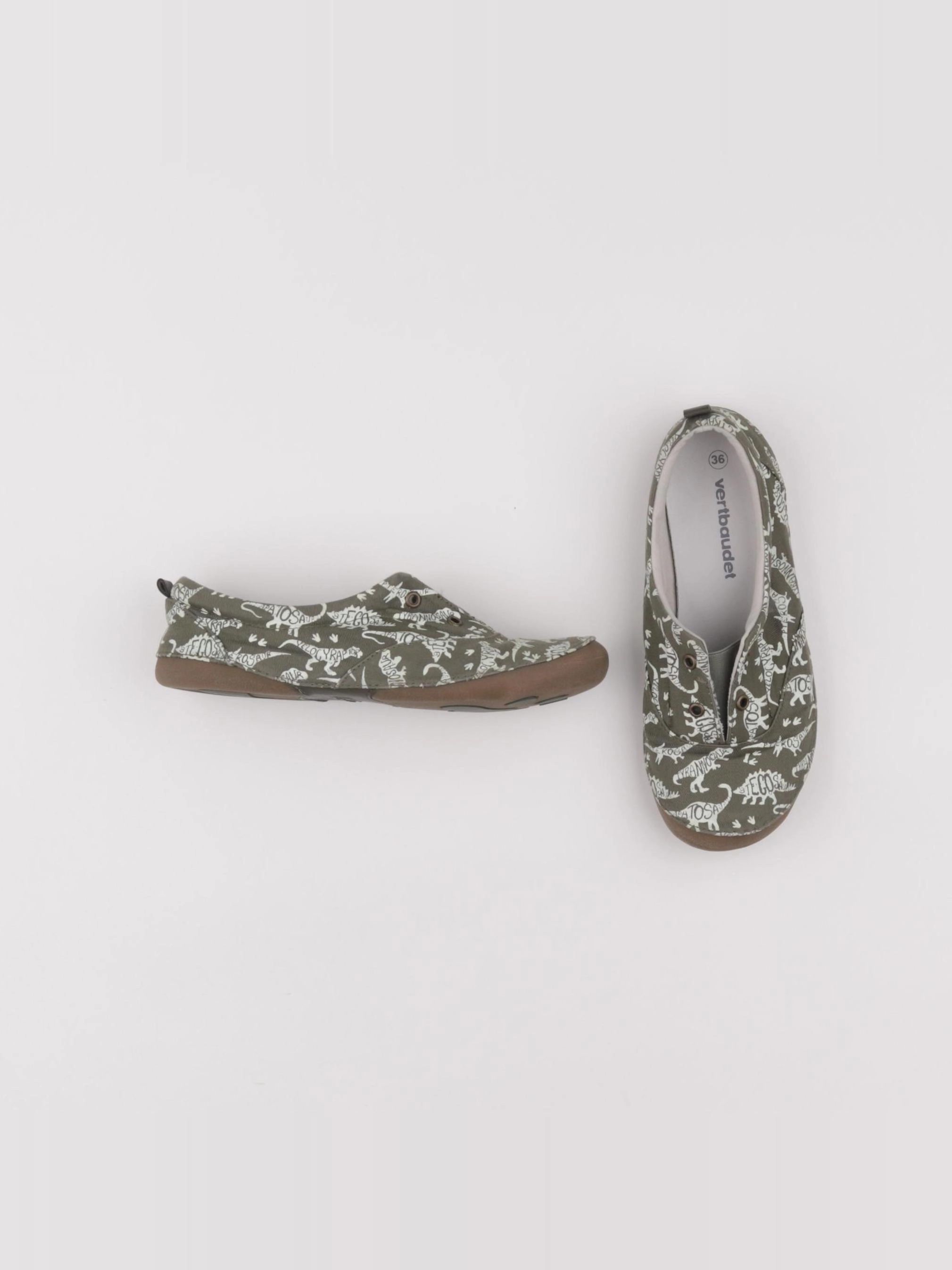 Vertbaudet - chaussons vert - pointure 36