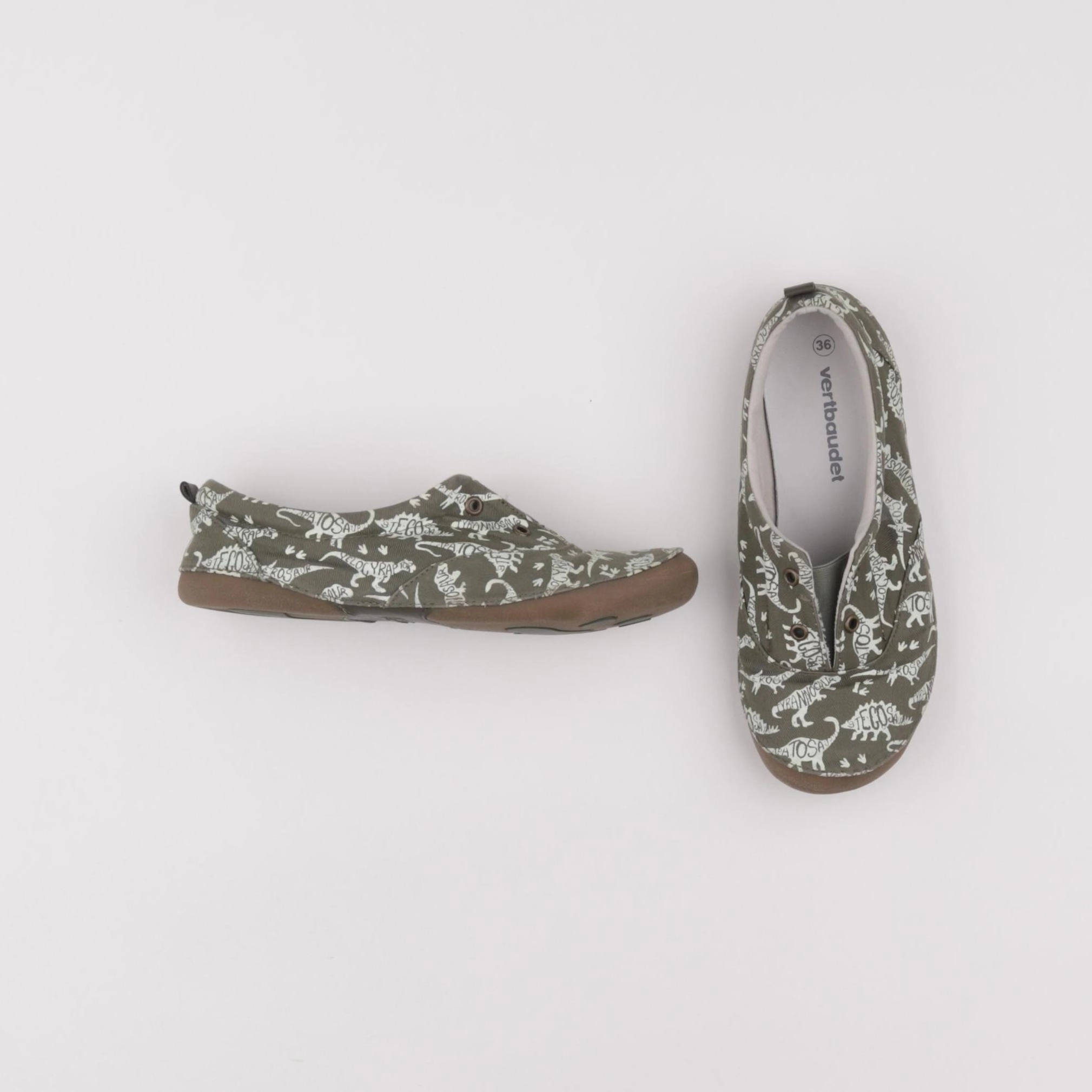 Vertbaudet - chaussons vert - pointure 36