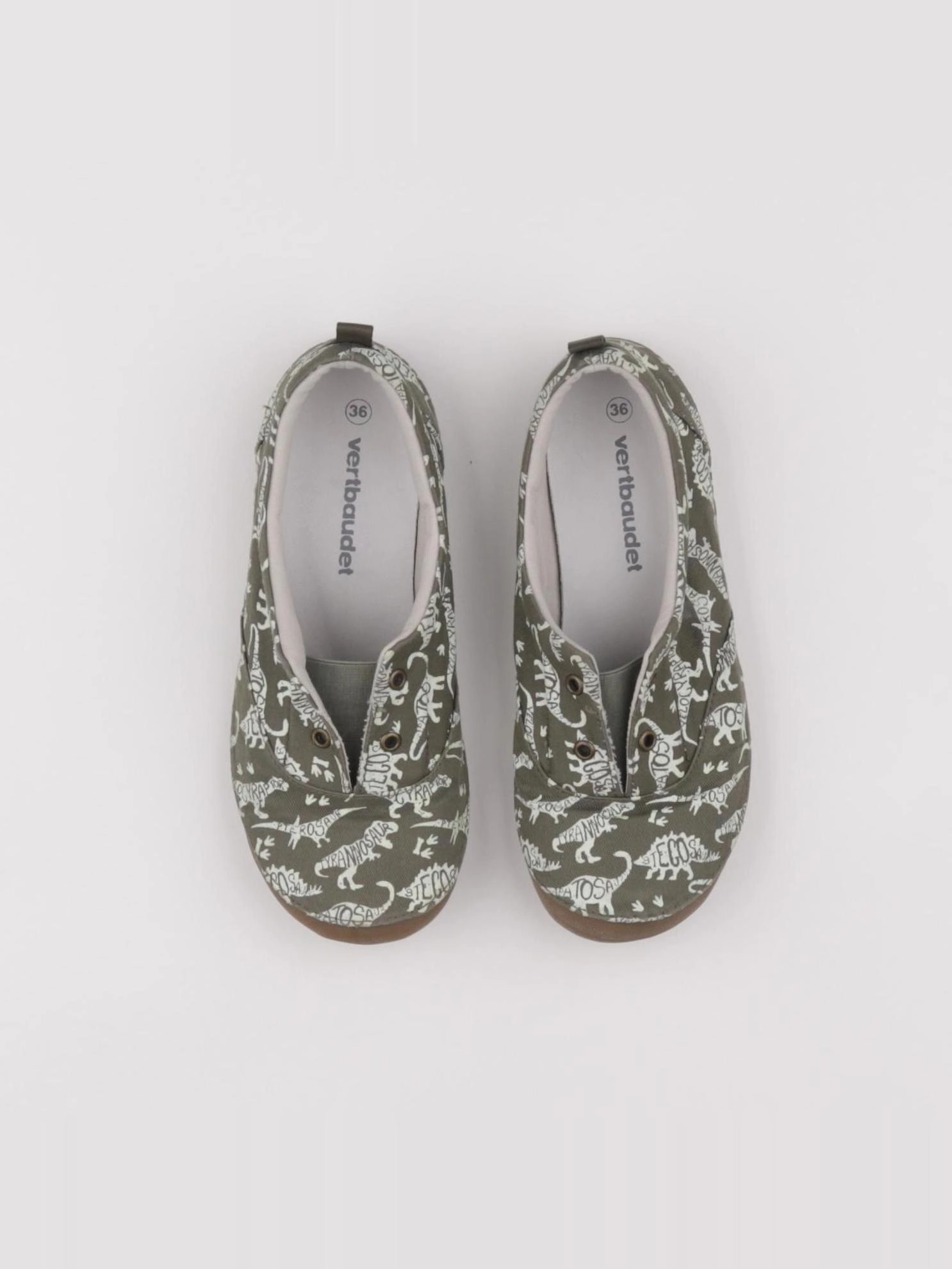 Vertbaudet - chaussons vert - pointure 36