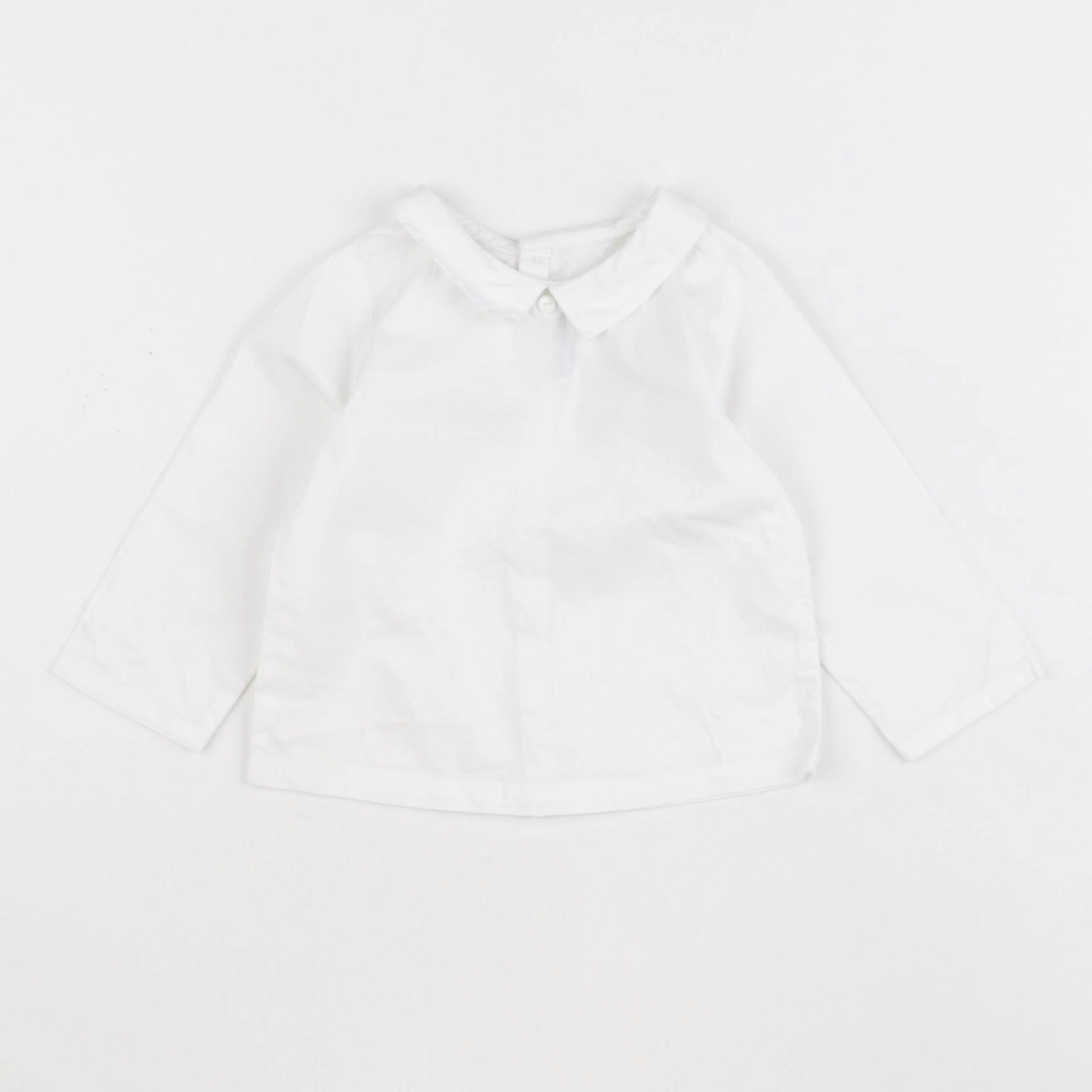 Jacadi - blouse blanc - 12 mois