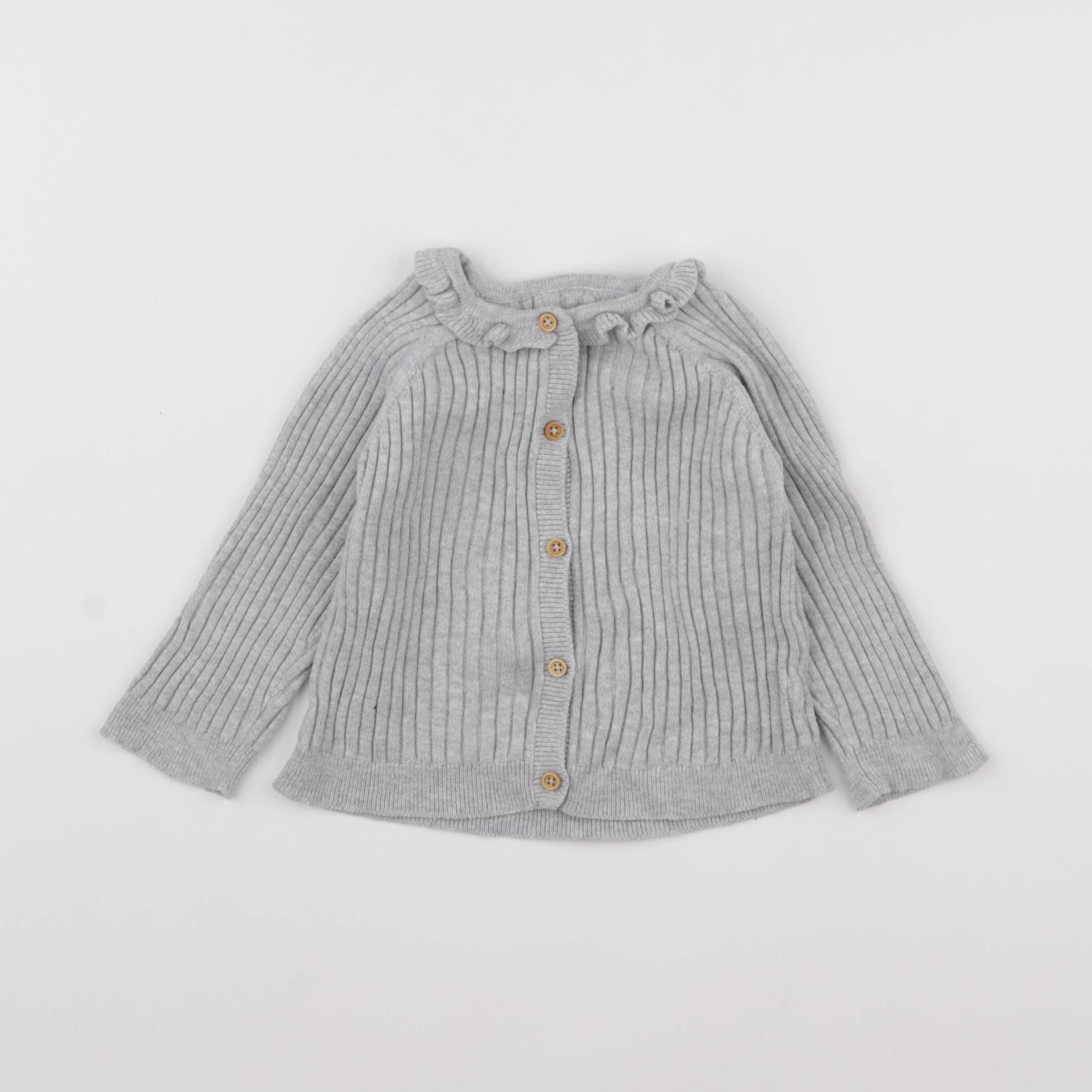 Boutchou - gilet gris - 24 mois