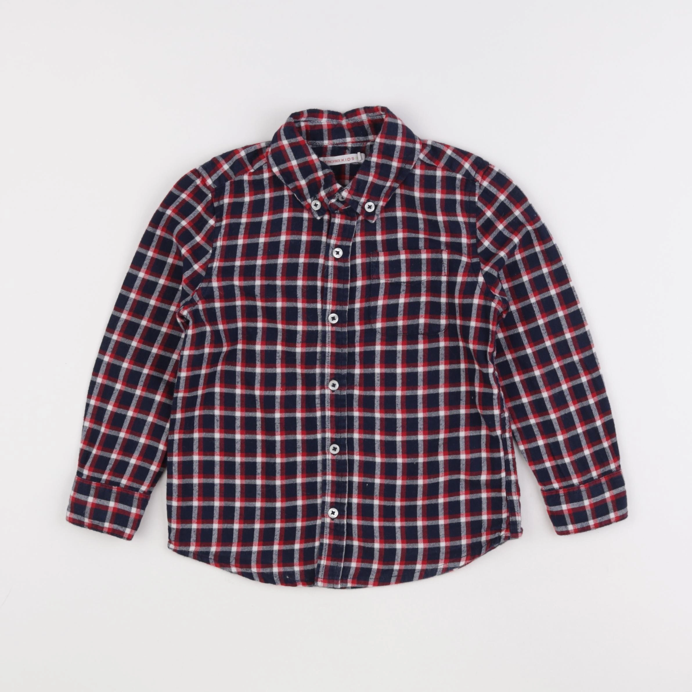 Monoprix - chemise multicolore - 3 ans