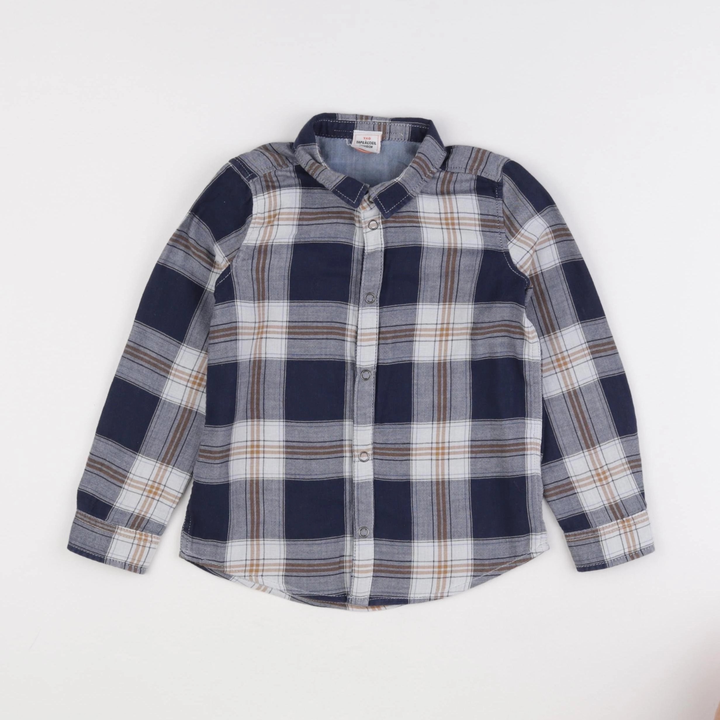Tape à l'oeil - chemise bleu - 5 ans